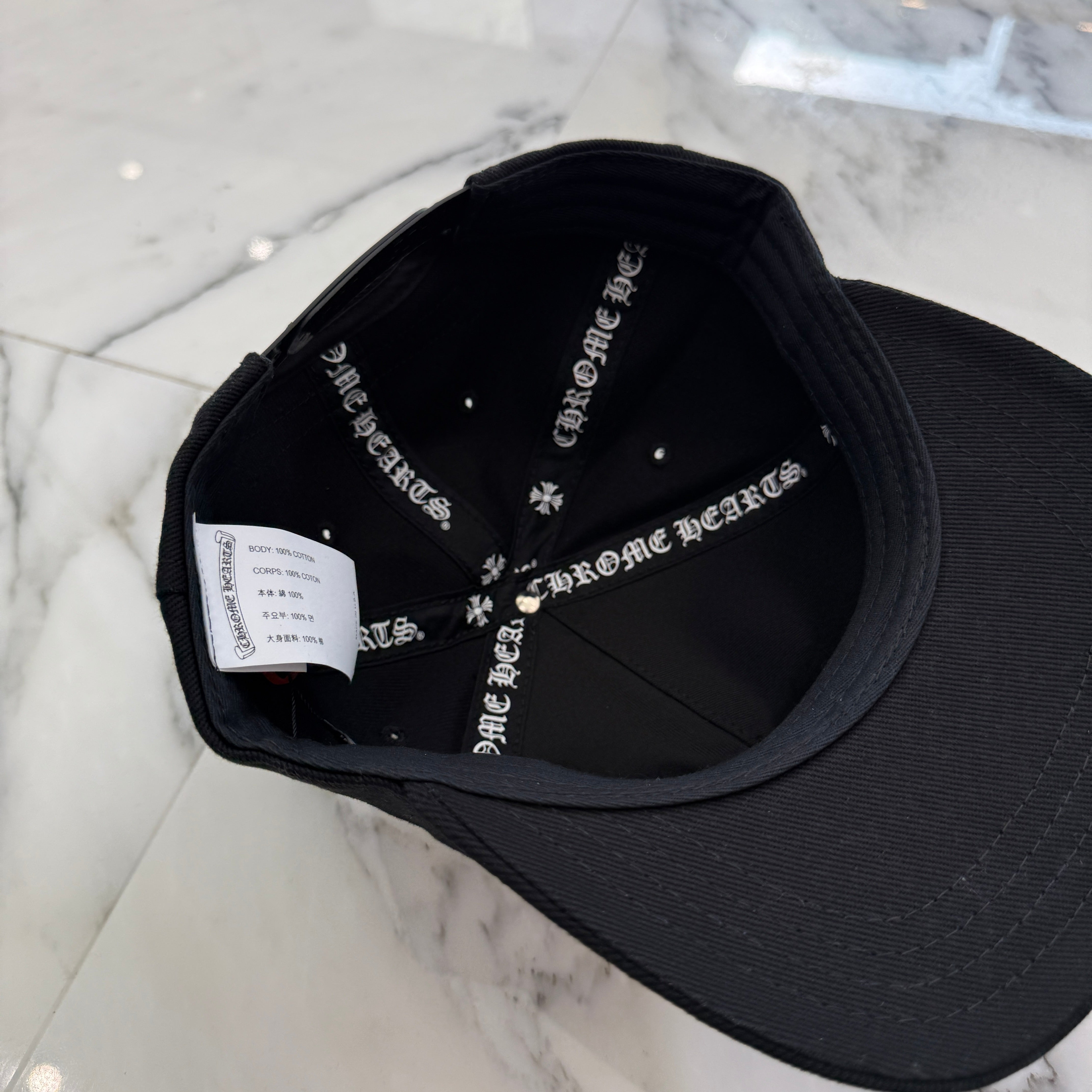 CHROME HEARTS Dagger Denim Baseball Cap Size ONE SIZE（51-61）クロムハーツ ダガーデニム ベースボースキャップ サイズONE SIZE（51-61）