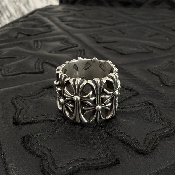 CHROME HEARTS Cemetery Cross Ring Size 20号 クロムハーツ 