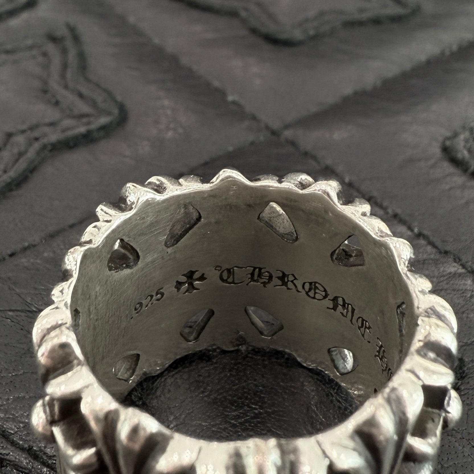 クロムハーツ　セメタリークロス　リング　20 CHROME HEARTS クロムハーツ セメタリークロスリング ダイヤモンド 20