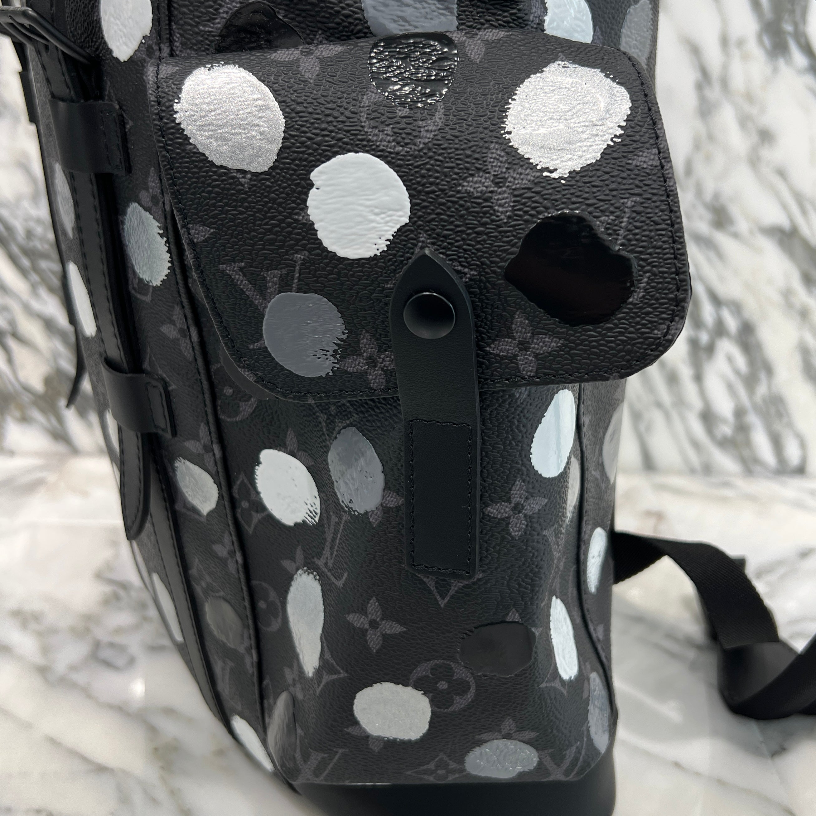 LOUIS VUITTON × YAYOI KUSAMA 2023SS Christopher MM M46403 ルイヴィトン × 草間弥生 クリストファーMM