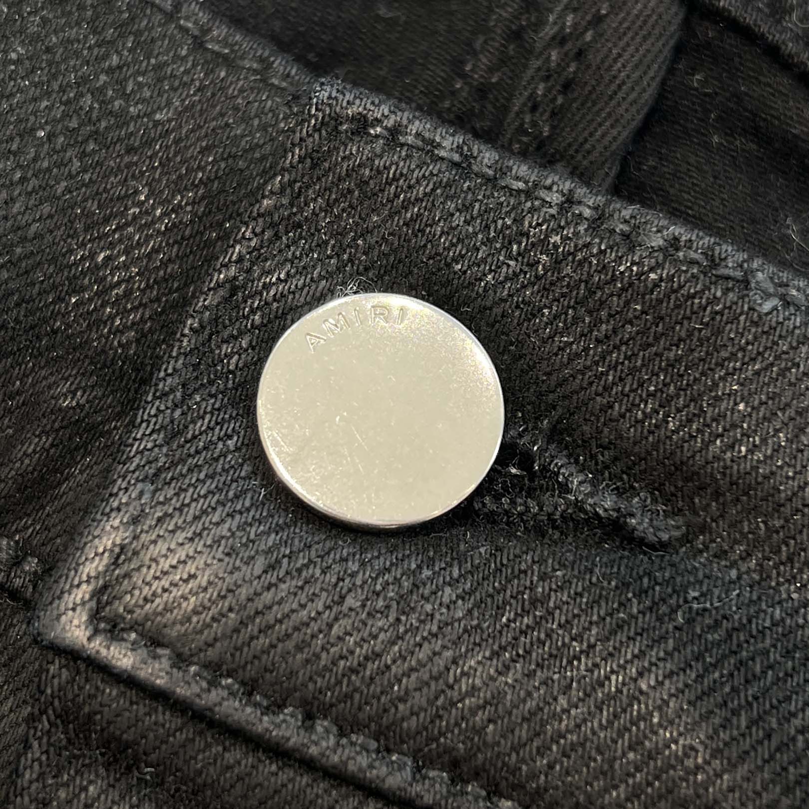 AMIRI MX-1 Coating Distressed Skinny Denim Size 33 アミリ MX-1 コーティング加工 ダメージスキニーデニム サイズ33