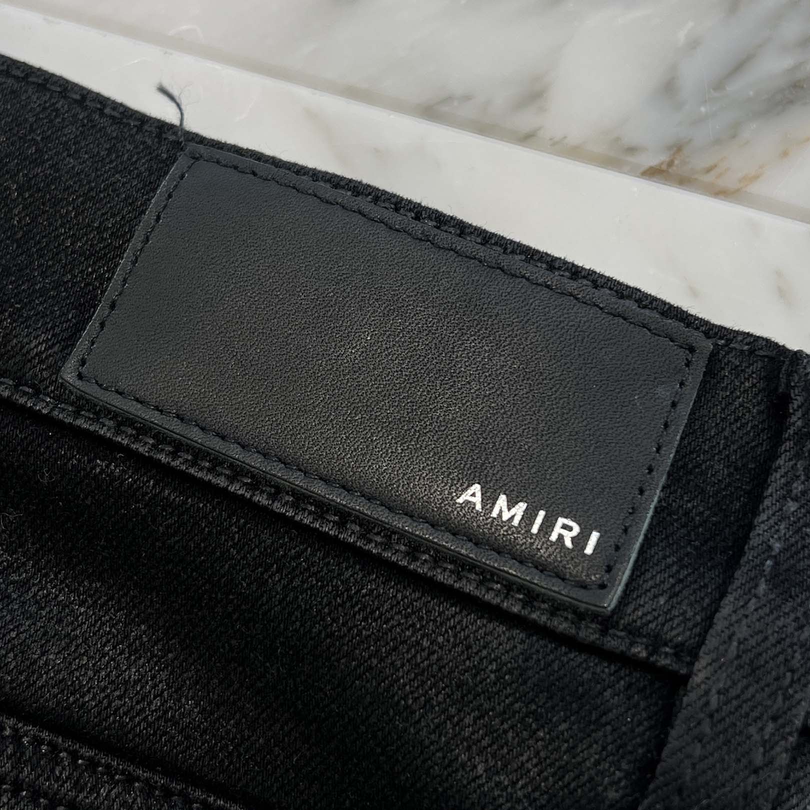 AMIRI MX-1 Coating Distressed Skinny Denim Size 33 アミリ MX-1 コーティング加工 ダメージスキニーデニム サイズ33