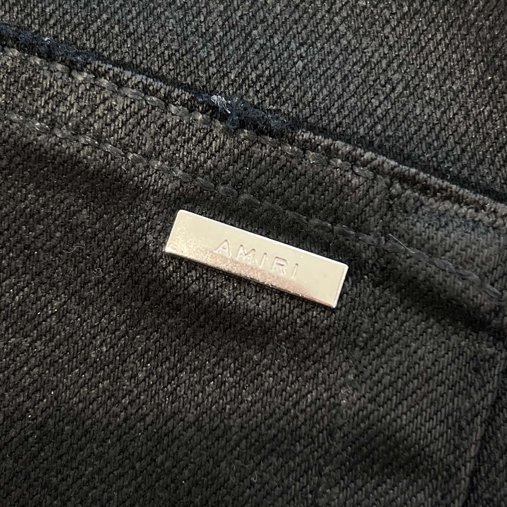 AMIRI MX-1 Coating Distressed Skinny Denim Size 33 アミリ MX-1 コーティング加工 ダメージスキニーデニム サイズ33