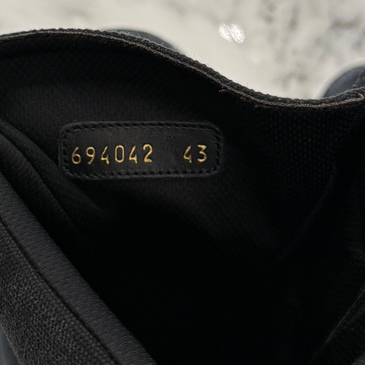 BALENCIAGA 2025SS Combat Strike Boots 694042 W2H11 Size 43 バレンシアガ コンバットストライク ブーツ サイズ43