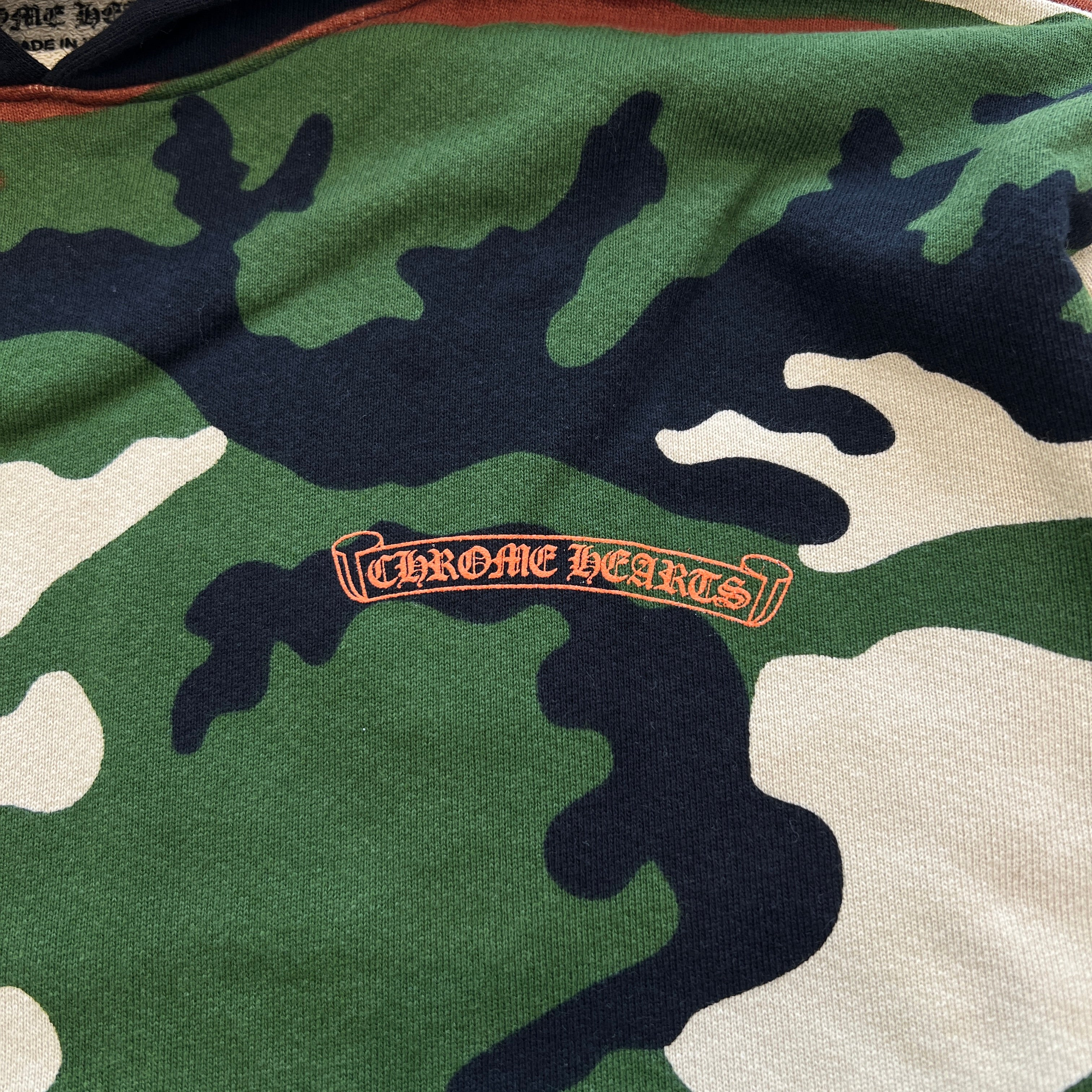 CHROME HEARTS × MATTY BOY 2022SS PPO CAUTION HD PLVR Size L クロムハーツ × マッティボーイ コーションプルオーバーフーディ サイズ L