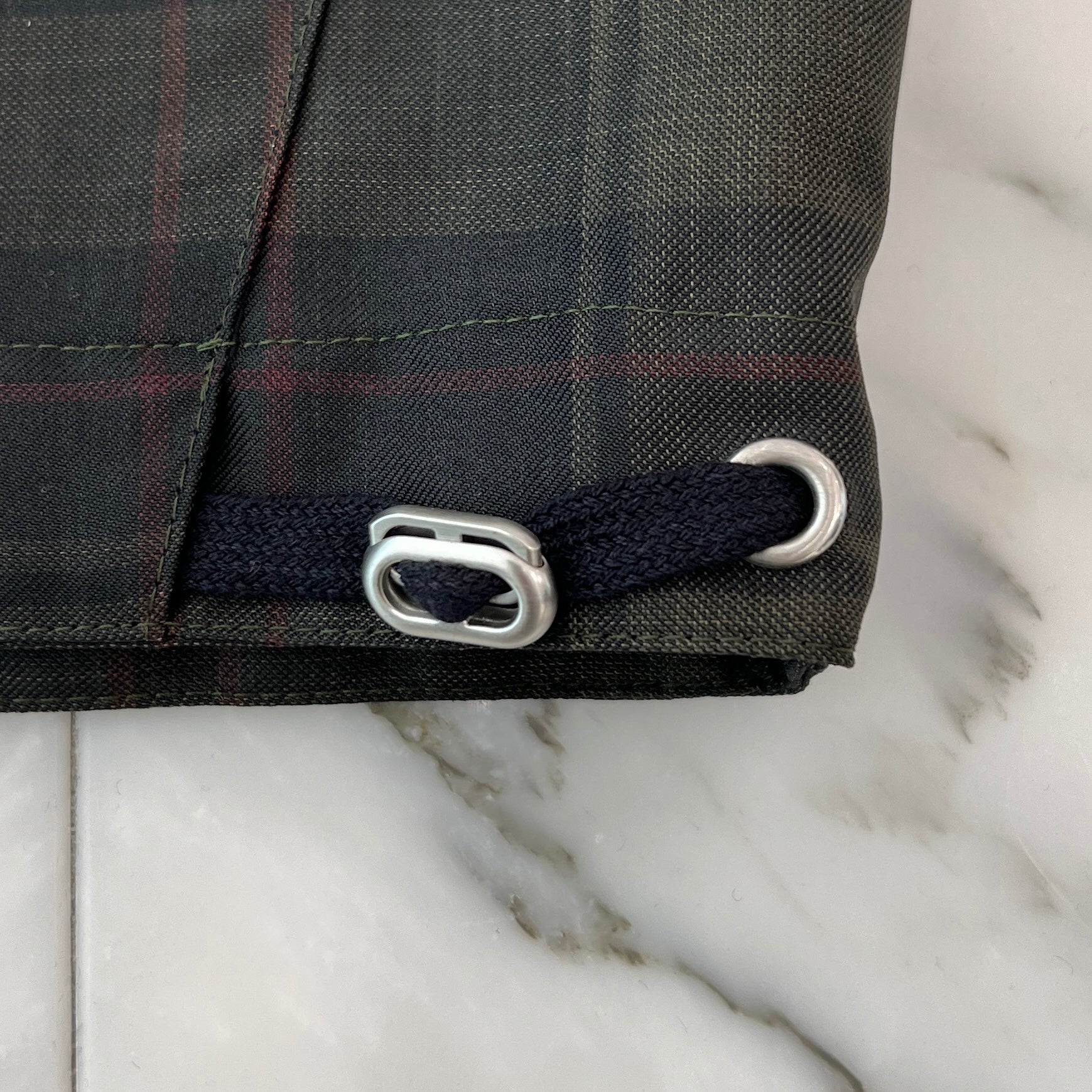 HERMES Check Anorak Tee Size 50 エルメス チェック アノラック Tシャツ サイズ50