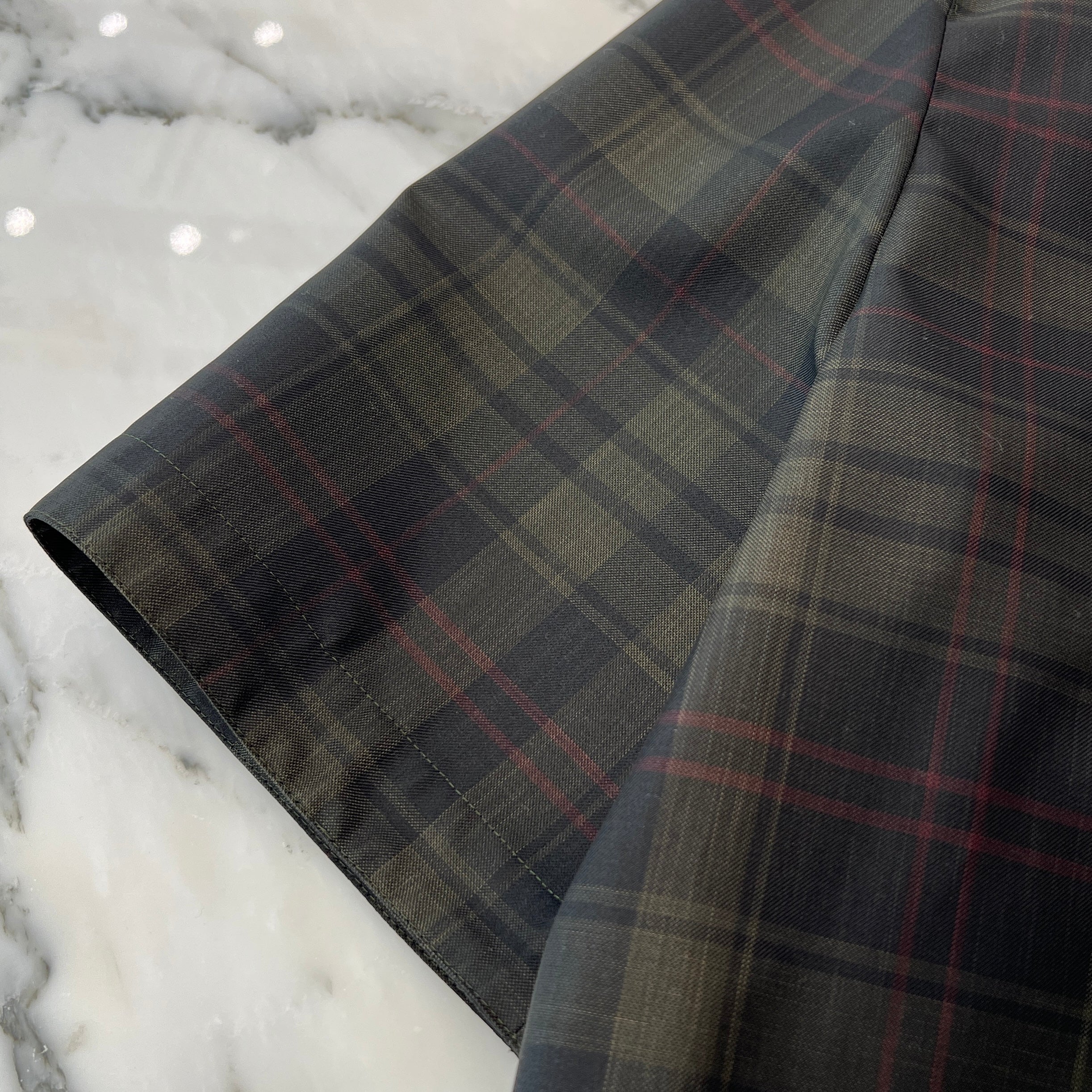 HERMES Check Anorak Tee Size 50 エルメス チェック アノラック Tシャツ サイズ50