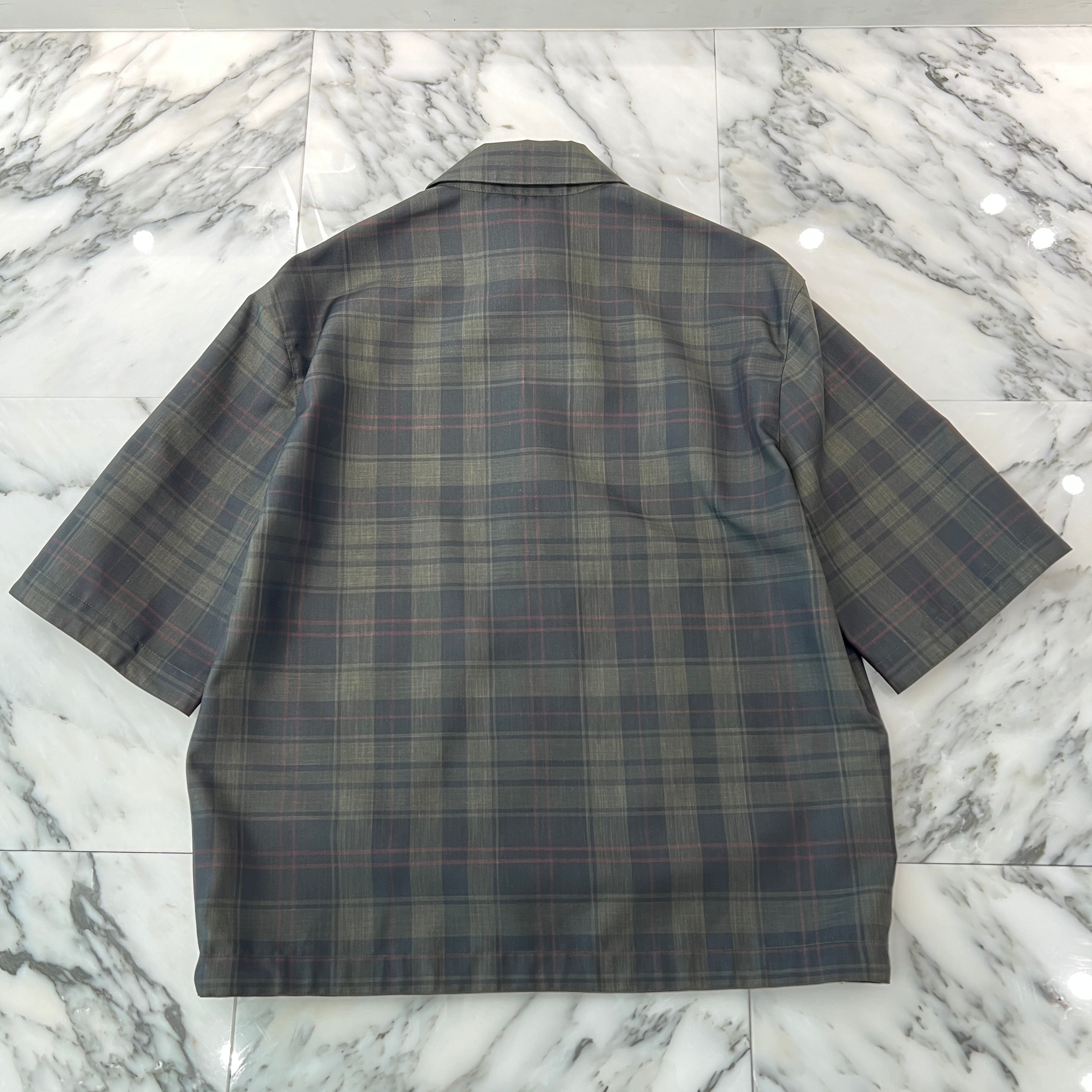 HERMES Check Anorak Tee Size 50 エルメス チェック アノラック Tシャツ サイズ50