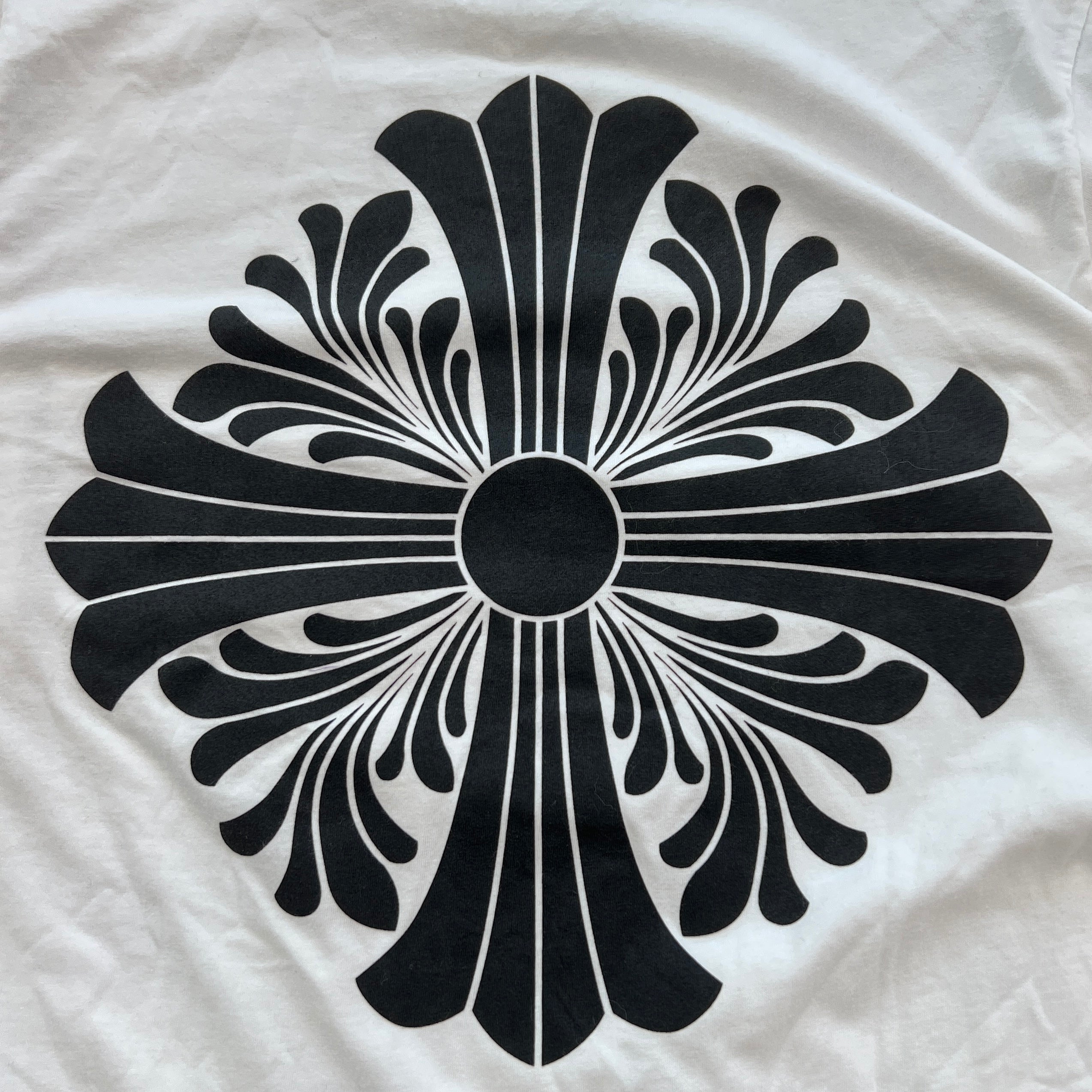 CHROME HEARTS Back Scroll CH Plus Cross Long Sleeve Tee Size M クロムハーツ バックスクロール CHプラスクロス ロングスリーブTシャツ サイズM