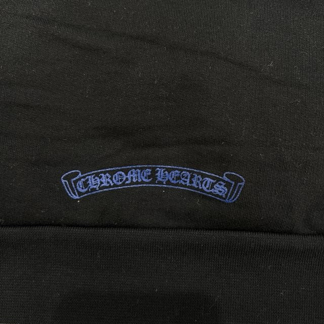 CHROME HEARTS Vertical Logo Pullover Hoodie Size M クロムハーツ ヴァーティカルロゴ プルオーバーフーディー サイズM