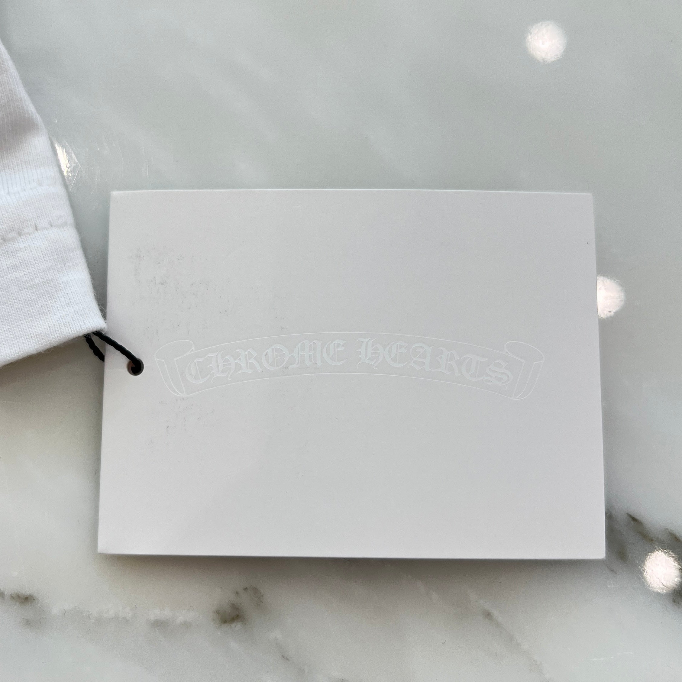 CHROME HEARTS Back Scroll CH Plus Cross Long Sleeve Tee Size M クロムハーツ バックスクロール CHプラスクロス ロングスリーブTシャツ サイズM