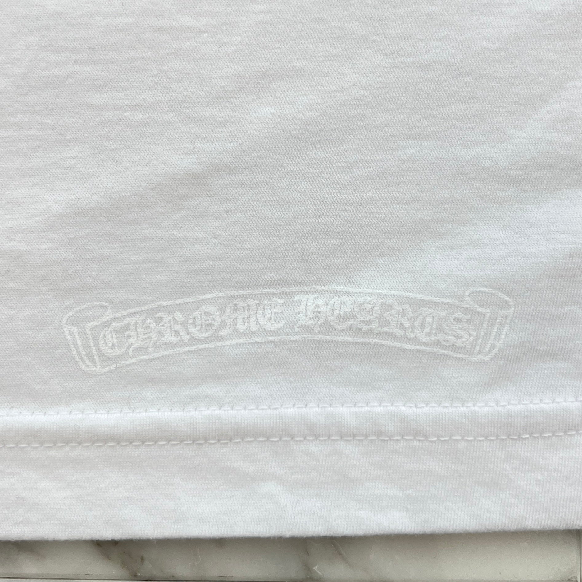 CHROME HEARTS Cannes Limited "LOVE YOU" Neck Logo Tee Size L クロムハーツ カンヌ限定 ラブユー ネックロゴ Tシャツ サイズL
