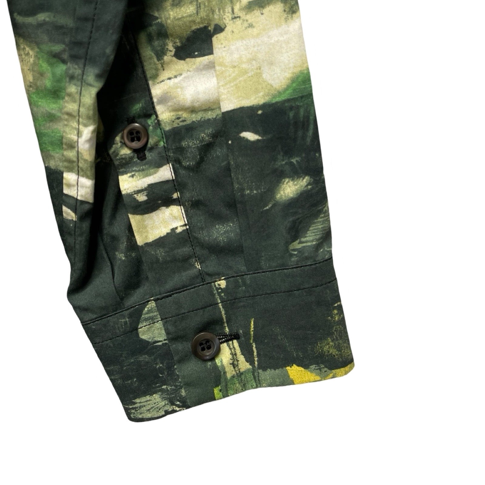 PRADA 2017AW Village Print Shirt UCN123 S172 1PHE Size 39 15 1/2