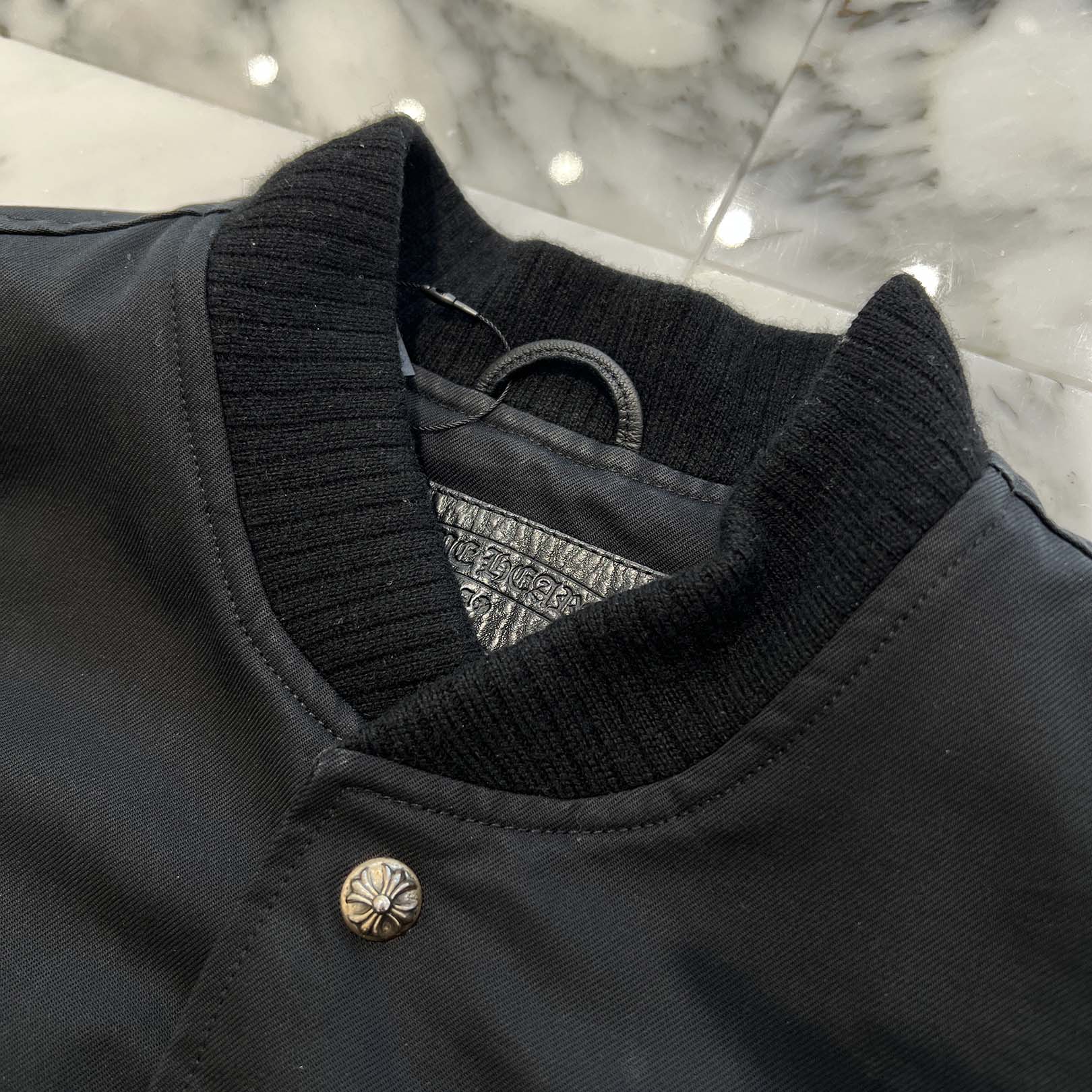 CHROME HEARTS × MATTY BOY PPO FORM Bomber Jacket Size M クロムハーツ × マッティボーイ PPO フォーム ボンバージャケット サイズM