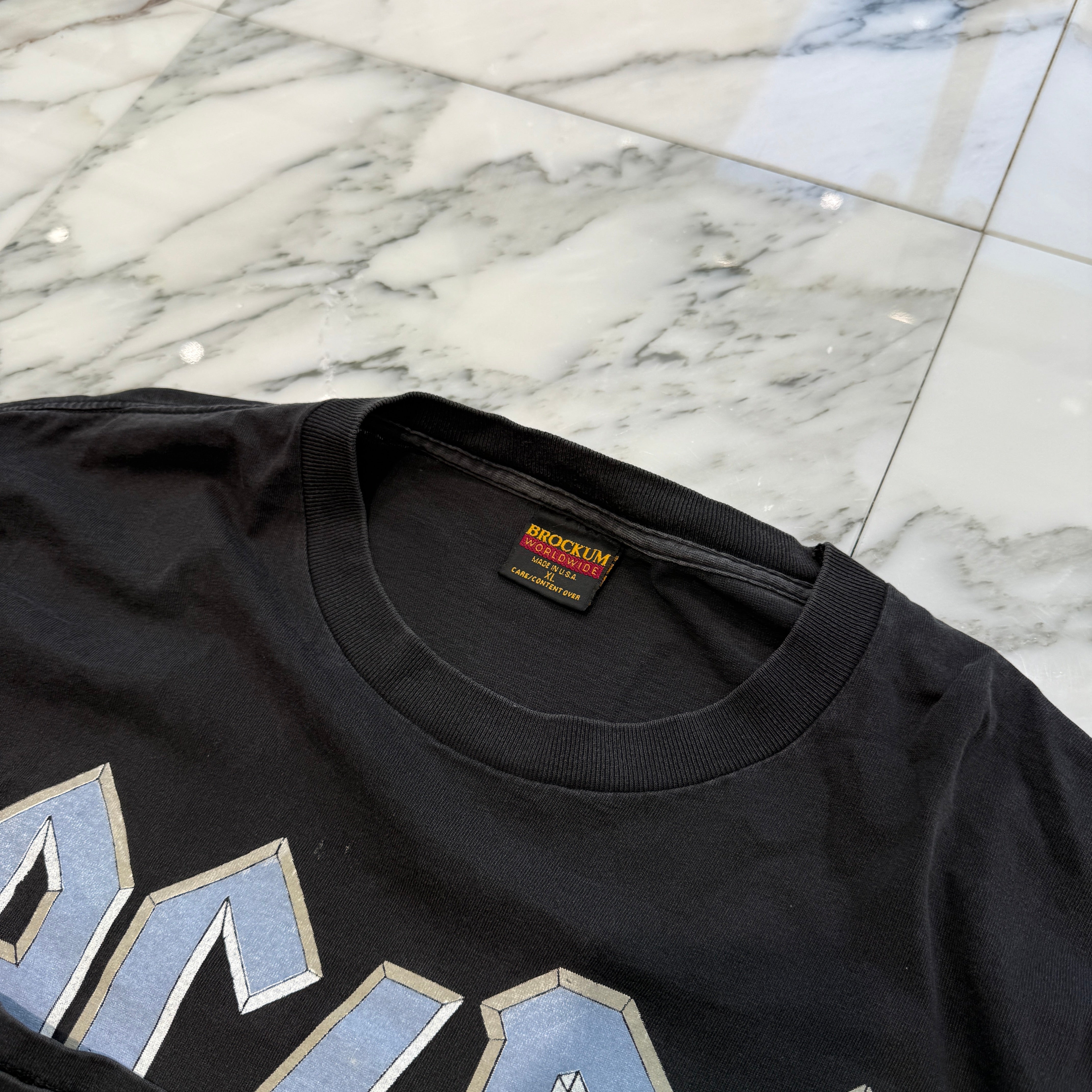 Vintage 90's ACDC Ball Breaker BROCKUM S/S Tee Size XL 90's ACDC ボールブレーカー ブロッカム社製 Tシャツ サイズXL