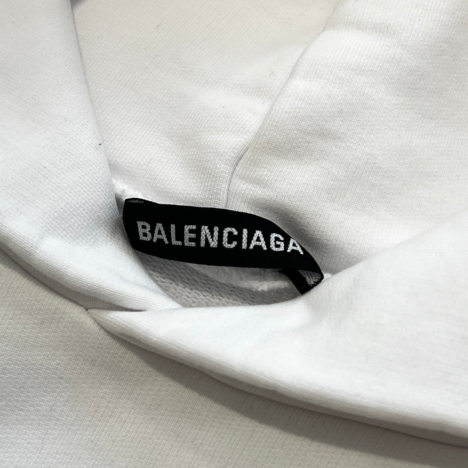 BALENCIAGA 2020AW Torch Flame Logo Embroidery Pullover Hoodie 620973TIV45 Size XXS バレンシアガ トーチフレイム ロゴ刺繍 プルオーバーフーディ サイズXXS