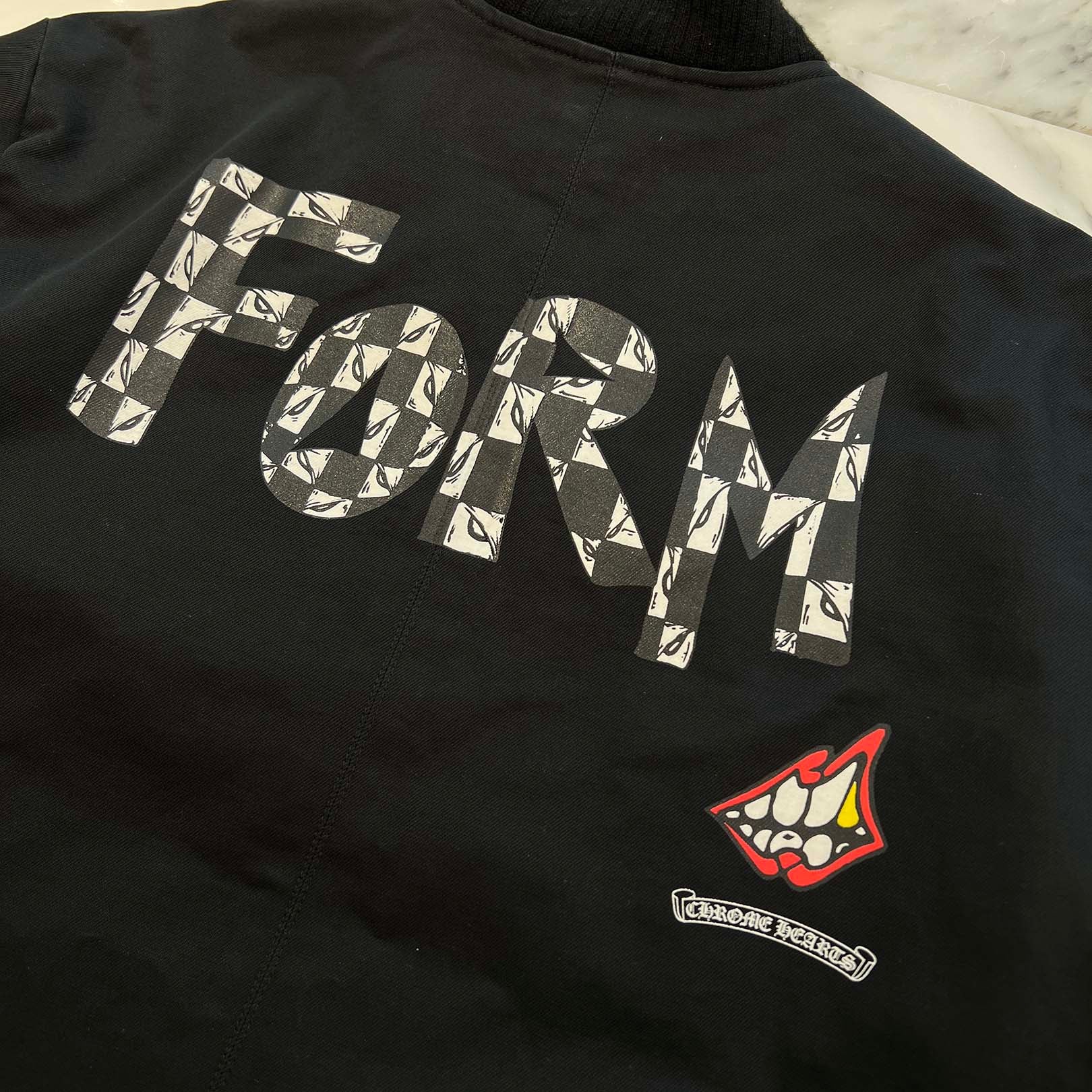 CHROME HEARTS × MATTY BOY PPO FORM Bomber Jacket Size M クロムハーツ × マッティボーイ PPO フォーム ボンバージャケット サイズM