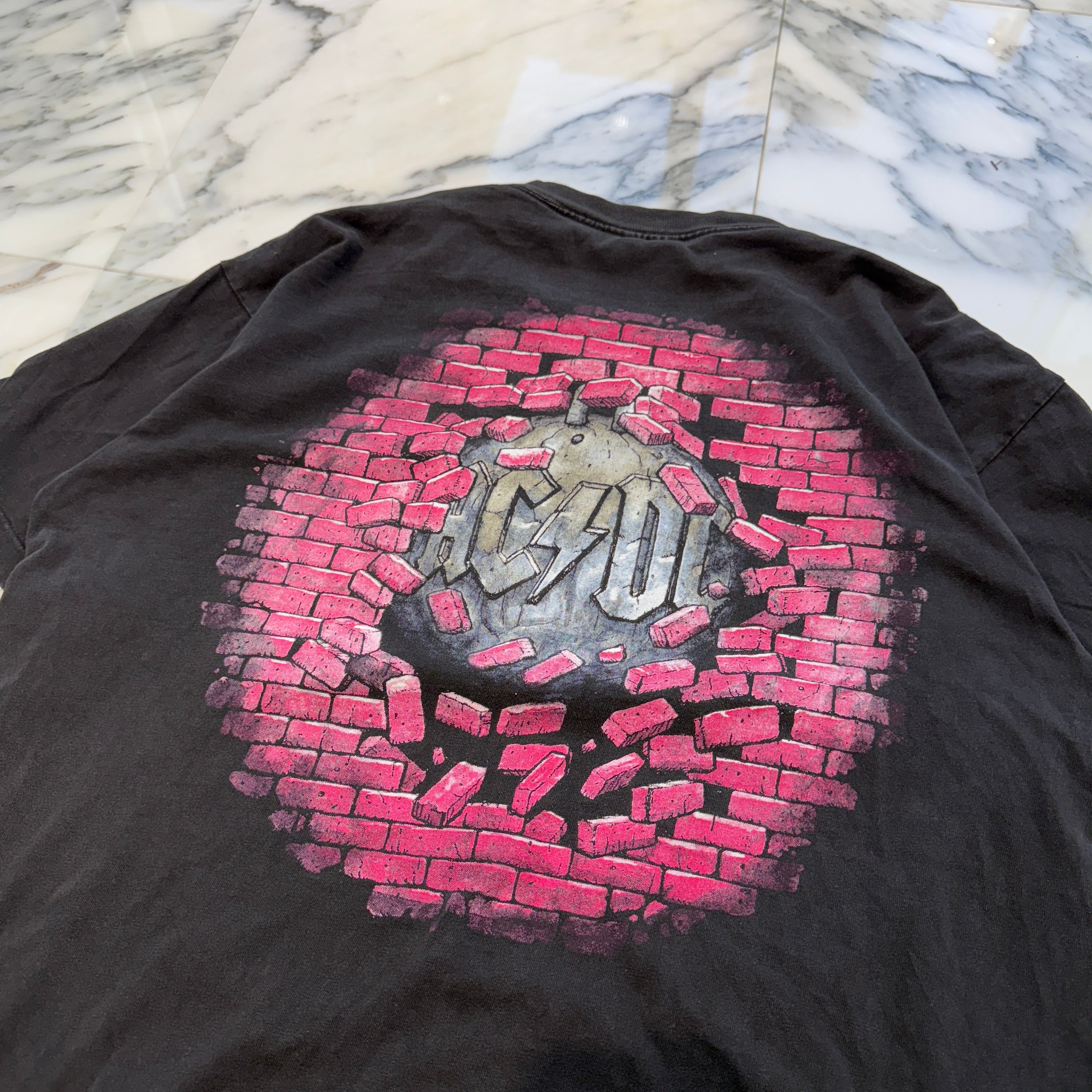 Vintage 90's ACDC Ball Breaker BROCKUM S/S Tee Size XL 90's ACDC ボールブレーカー ブロッカム社製 Tシャツ サイズXL