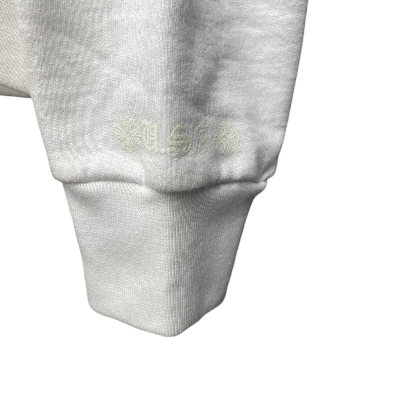 CHROME HEARTS 2021SS Glow Horseshoe Pullover Hoodie Size M