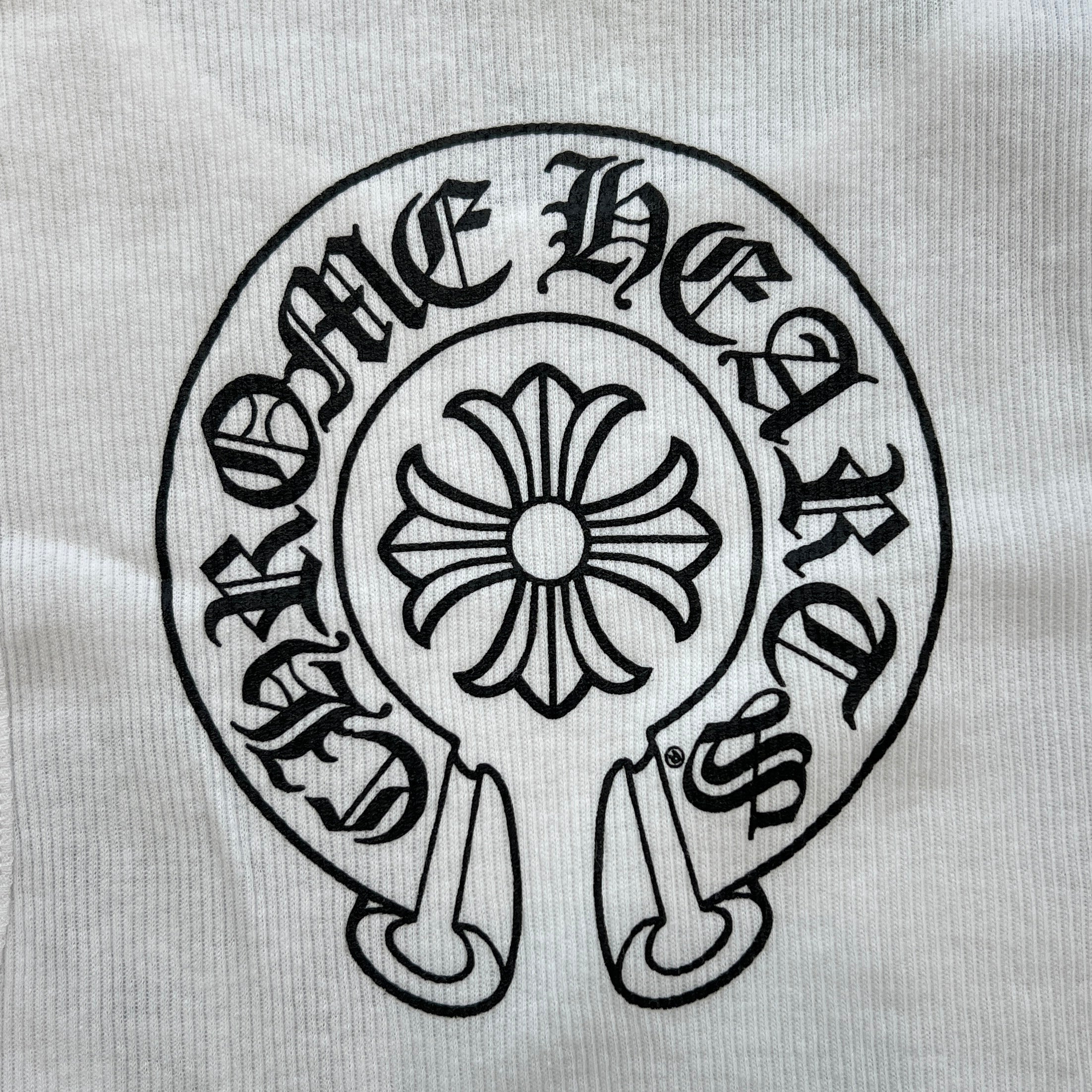 CHROME HEARTS Back Horseshoe Print Tank Top Size L クロム