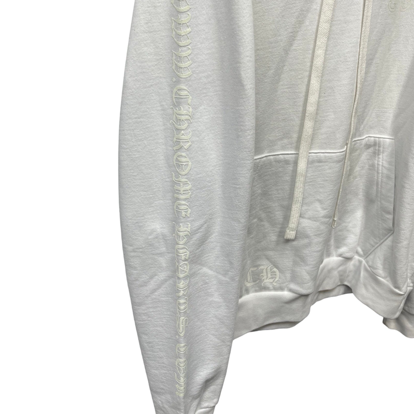 CHROME HEARTS 2021SS Glow Horseshoe Pullover Hoodie Size M