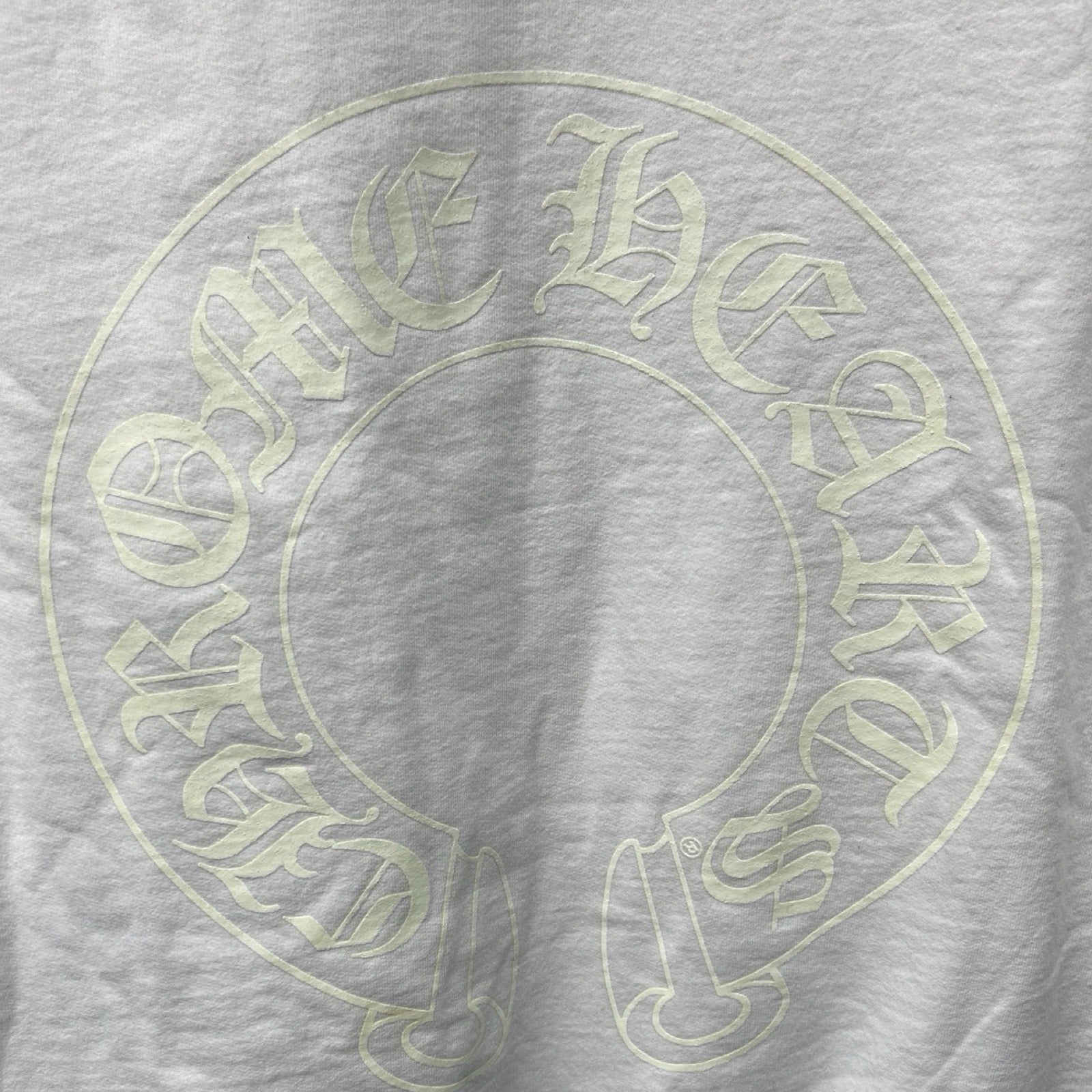 CHROME HEARTS 2021SS Glow Horseshoe Pullover Hoodie Size M