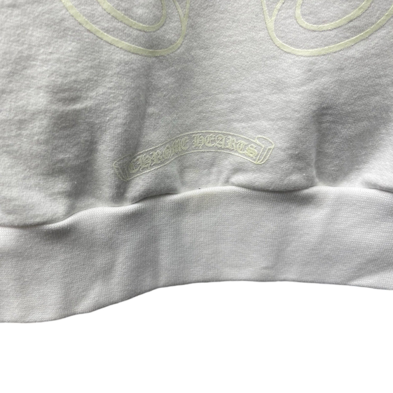 CHROME HEARTS 2021SS Glow Horseshoe Pullover Hoodie Size M