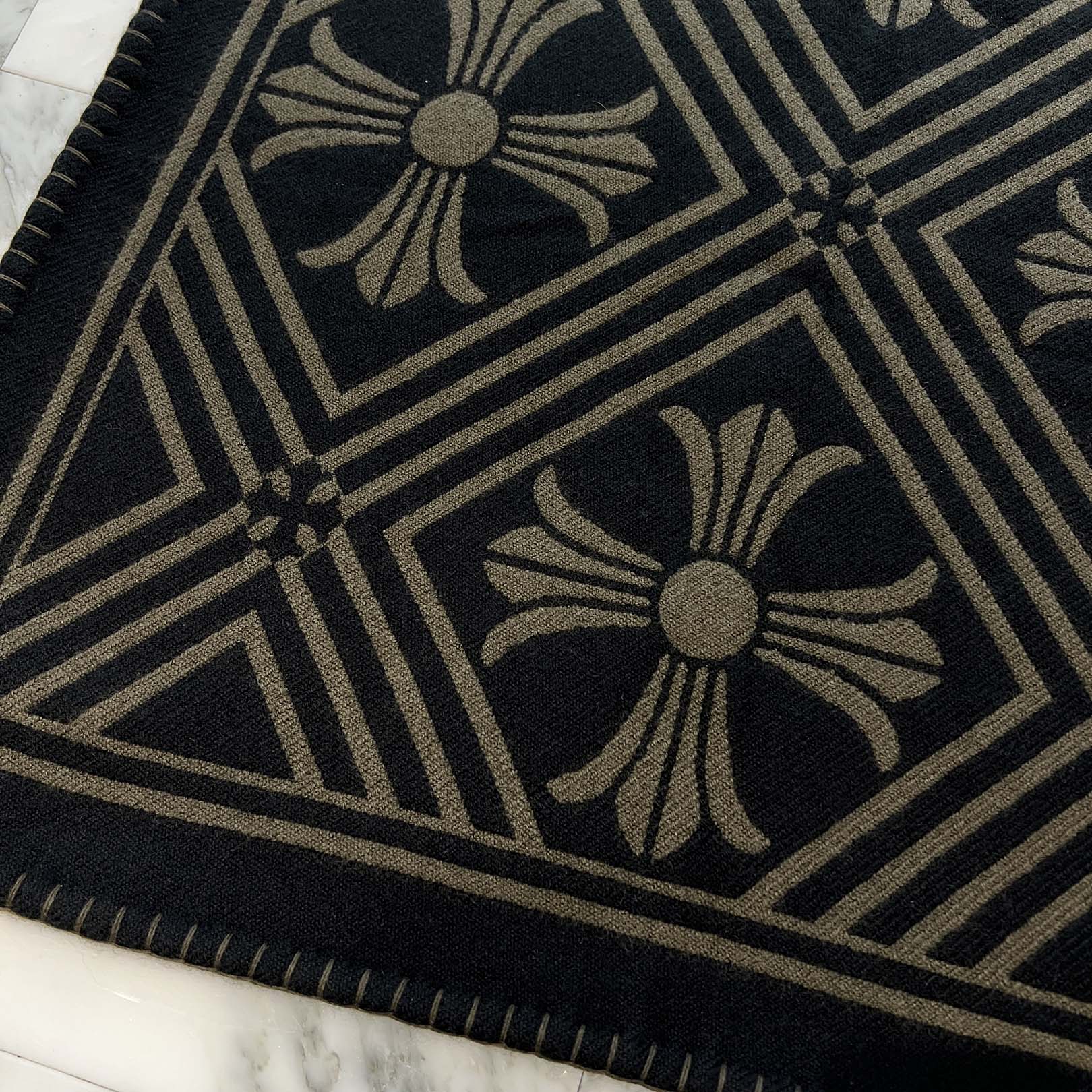CHROME HEARTS CH Plus Pattern Cashmere Blanket クロムハーツ CH