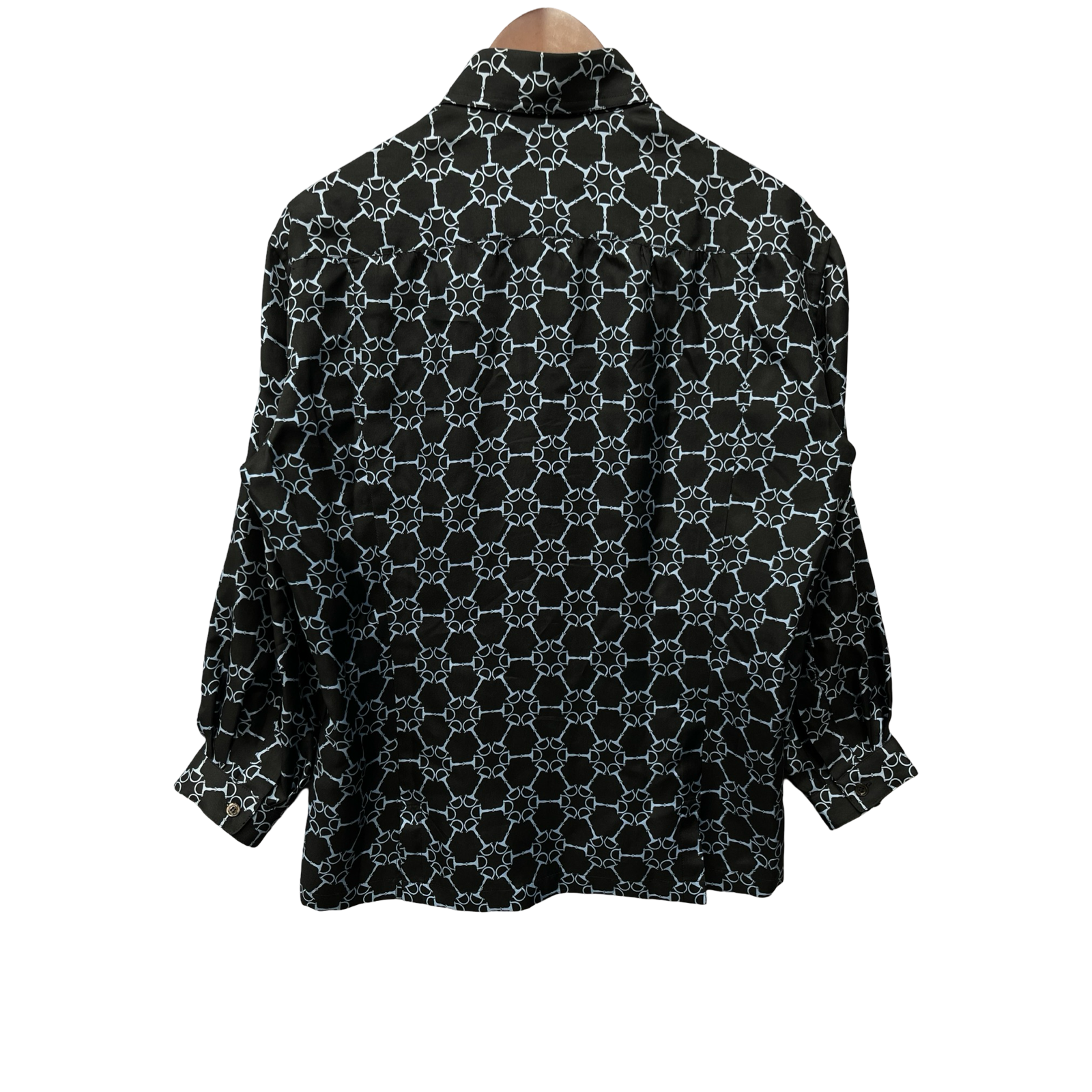 HERMES Holder Pattern Printed L/S Shirt
