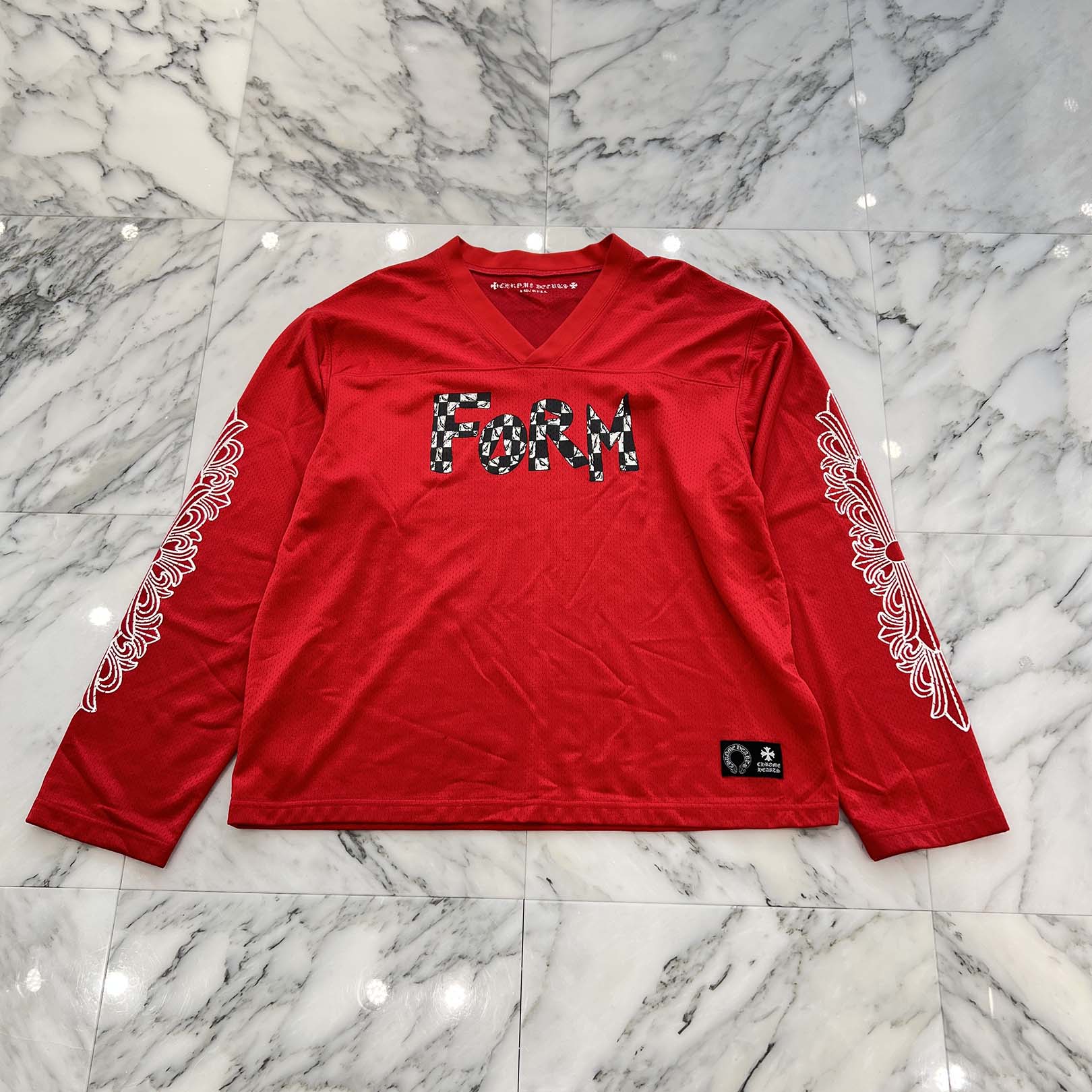 CHROME HEARTS Mesh Warm Up Jersey Size L クロムハーツ メッシュウォームアップジャージー サイズL