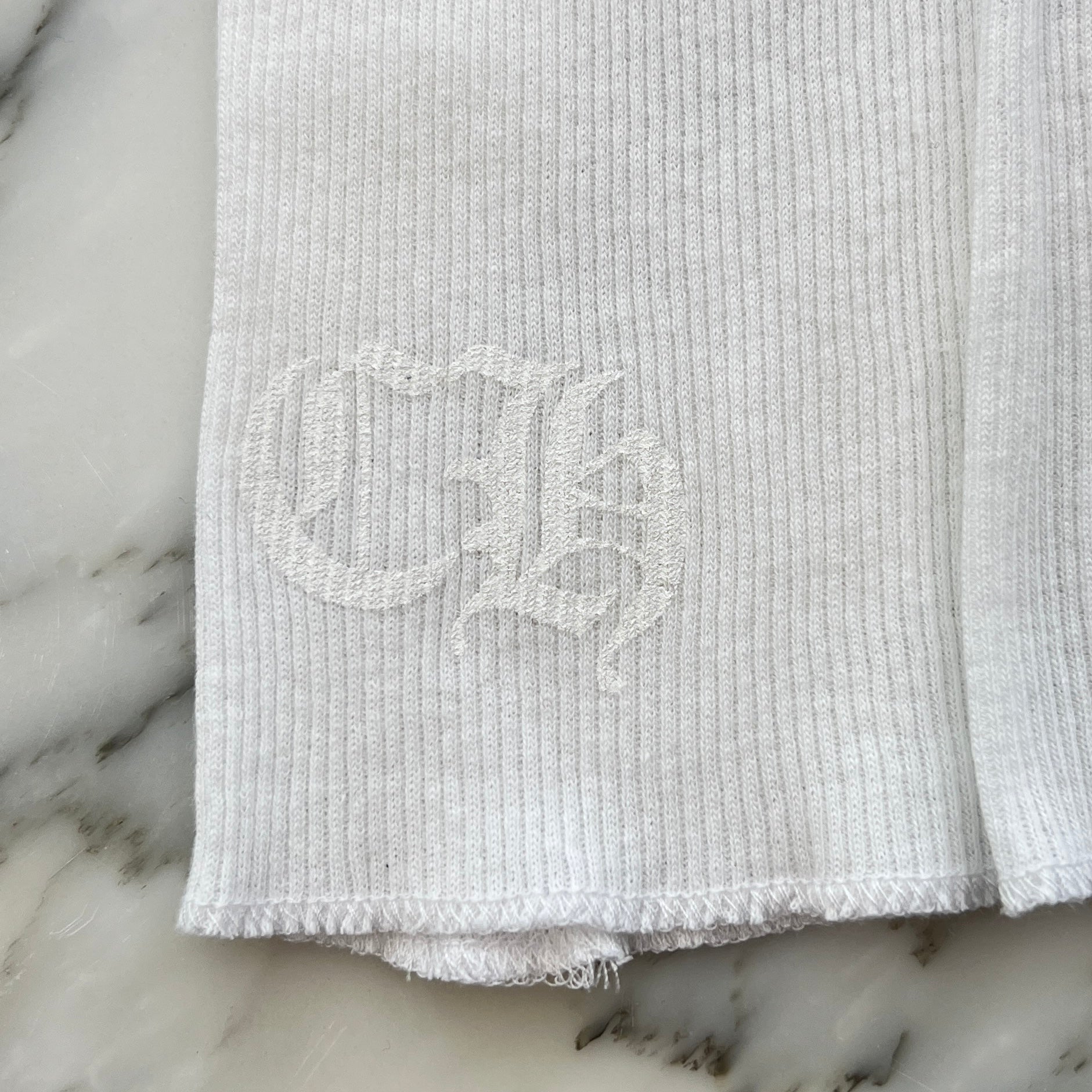 CHROME HEARTS Viny Heart "Love You" Rib Tank Top Size S クロムハーツ ヴィニーハート "ラブユー" リブ タンクトップ サイズS