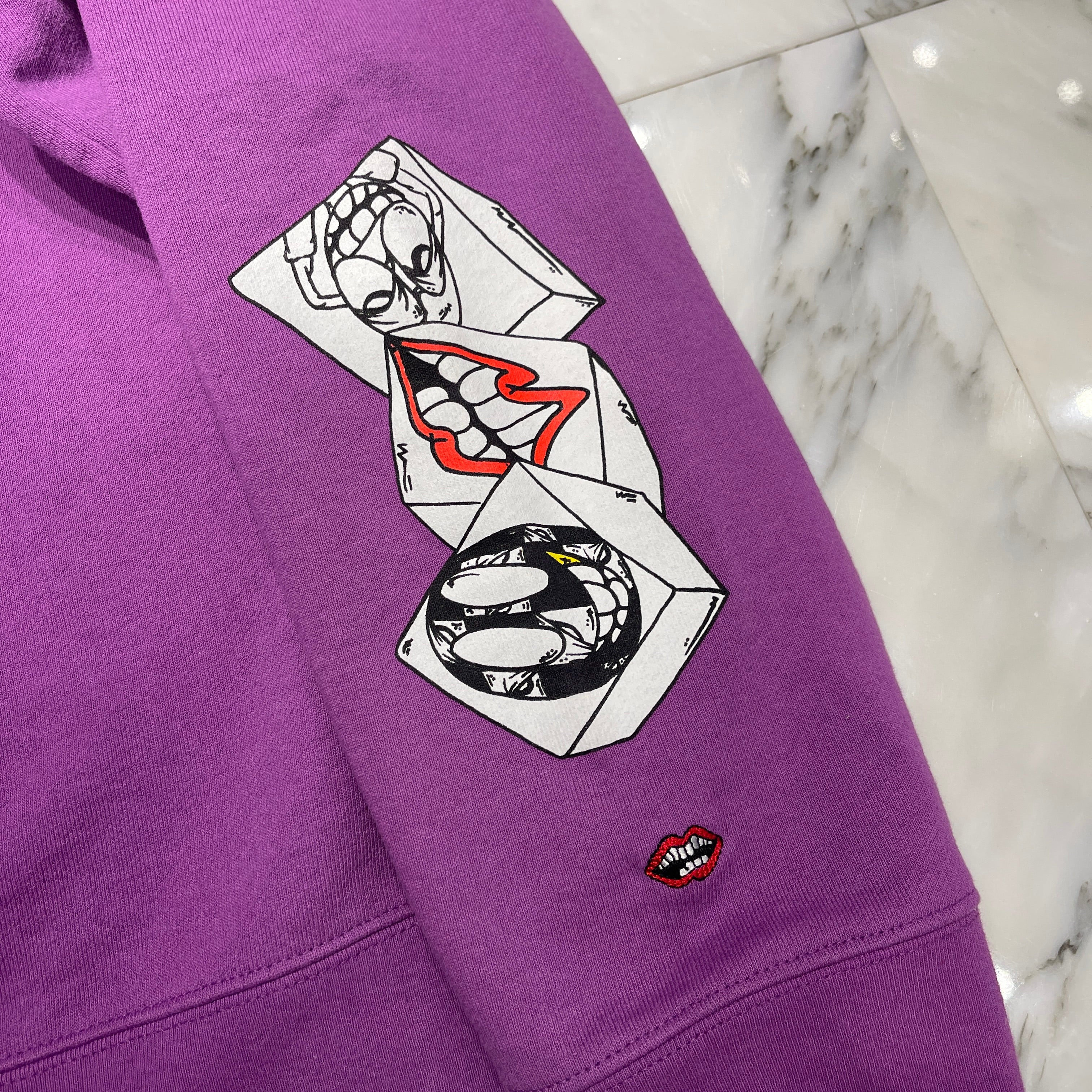 CHROME HEARTS× MATTY BOY 2024AW "I WANT MORE NOT LESS" Crew Neck Sweat Shirt Size L クロムハーツ×マッティボーイ "アイウォントモアノットレス" クルーネックスウェットシャツ サイズL