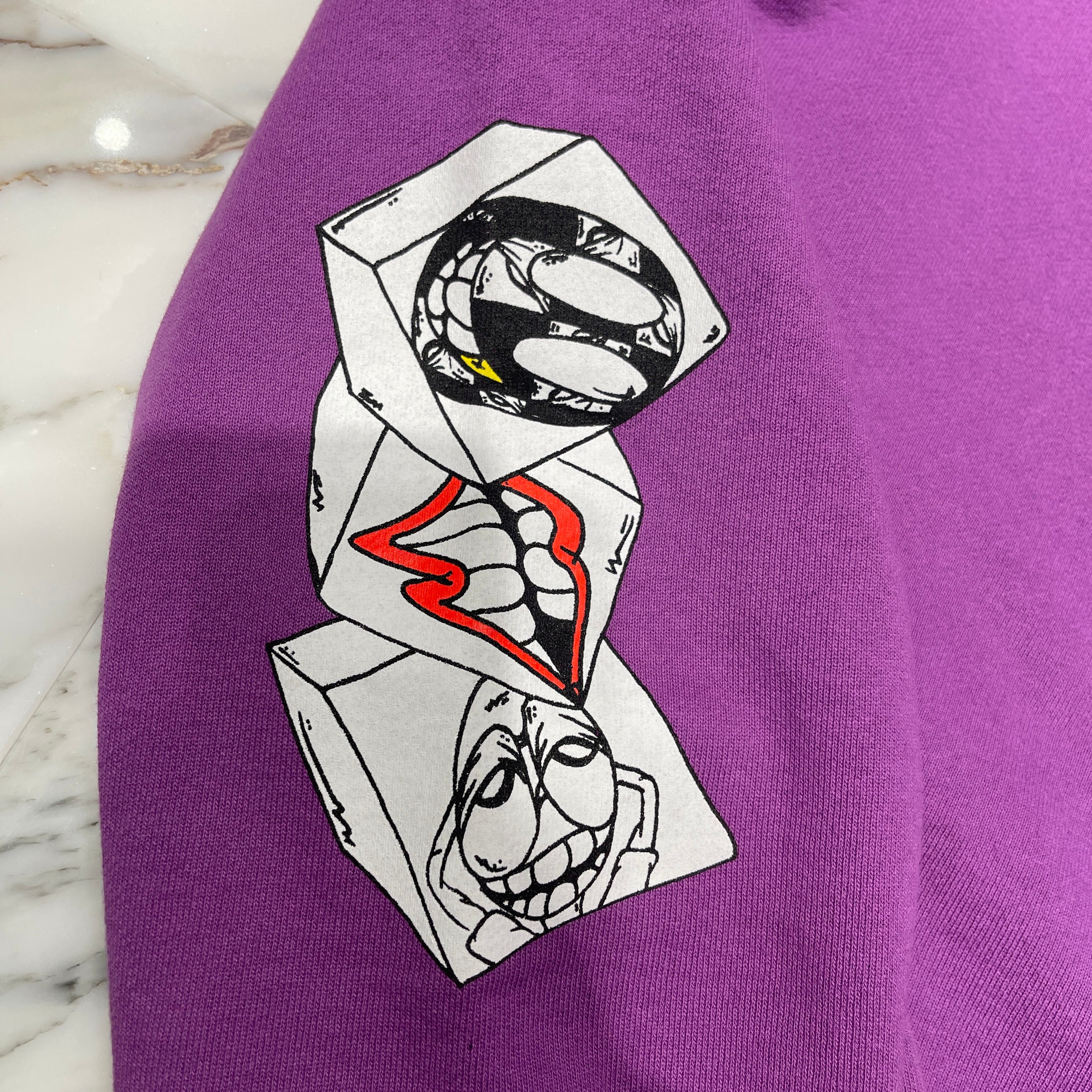 CHROME HEARTS× MATTY BOY 2024AW "I WANT MORE NOT LESS" Crew Neck Sweat Shirt Size L クロムハーツ×マッティボーイ "アイウォントモアノットレス" クルーネックスウェットシャツ サイズL