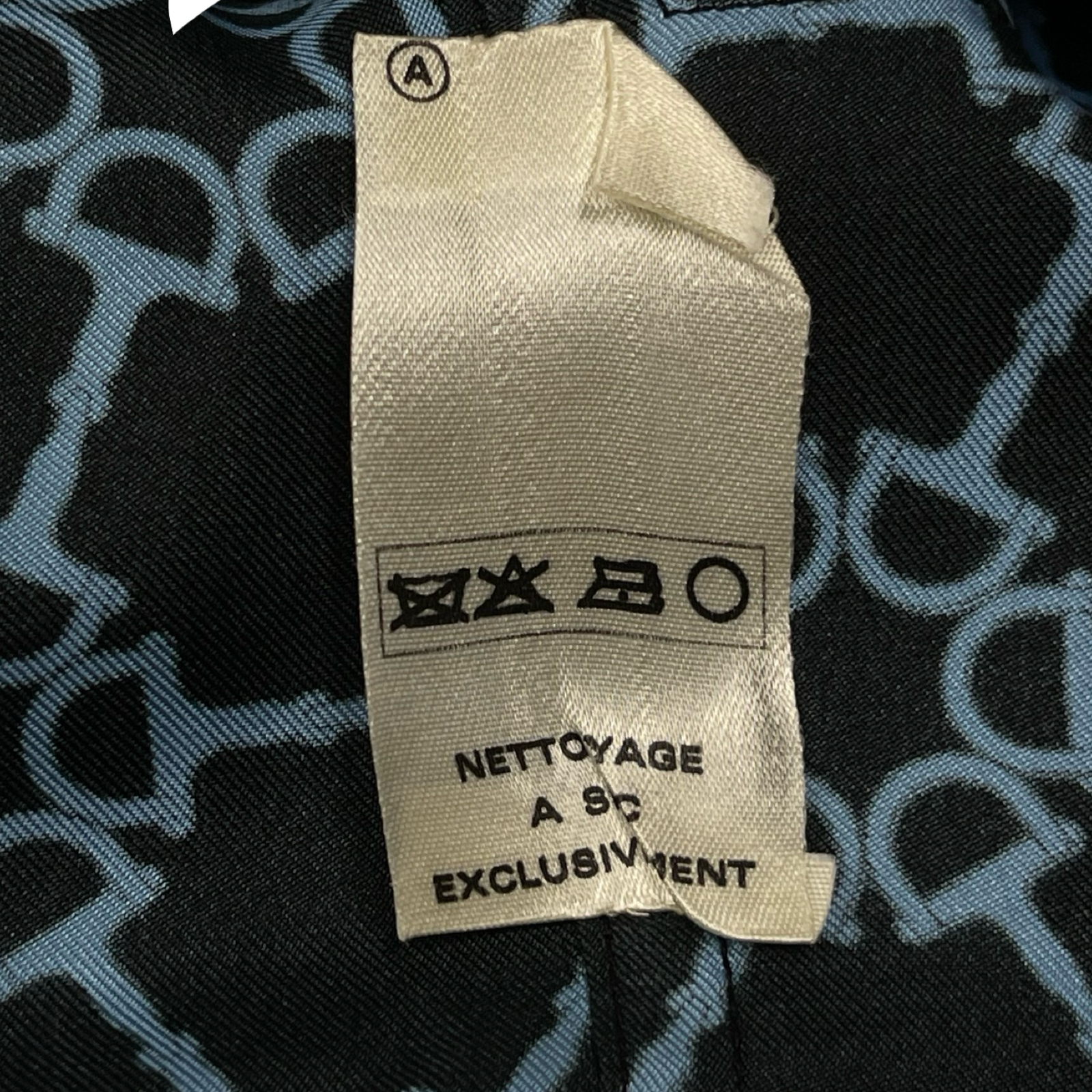 HERMES Holder Pattern Printed L/S Shirt