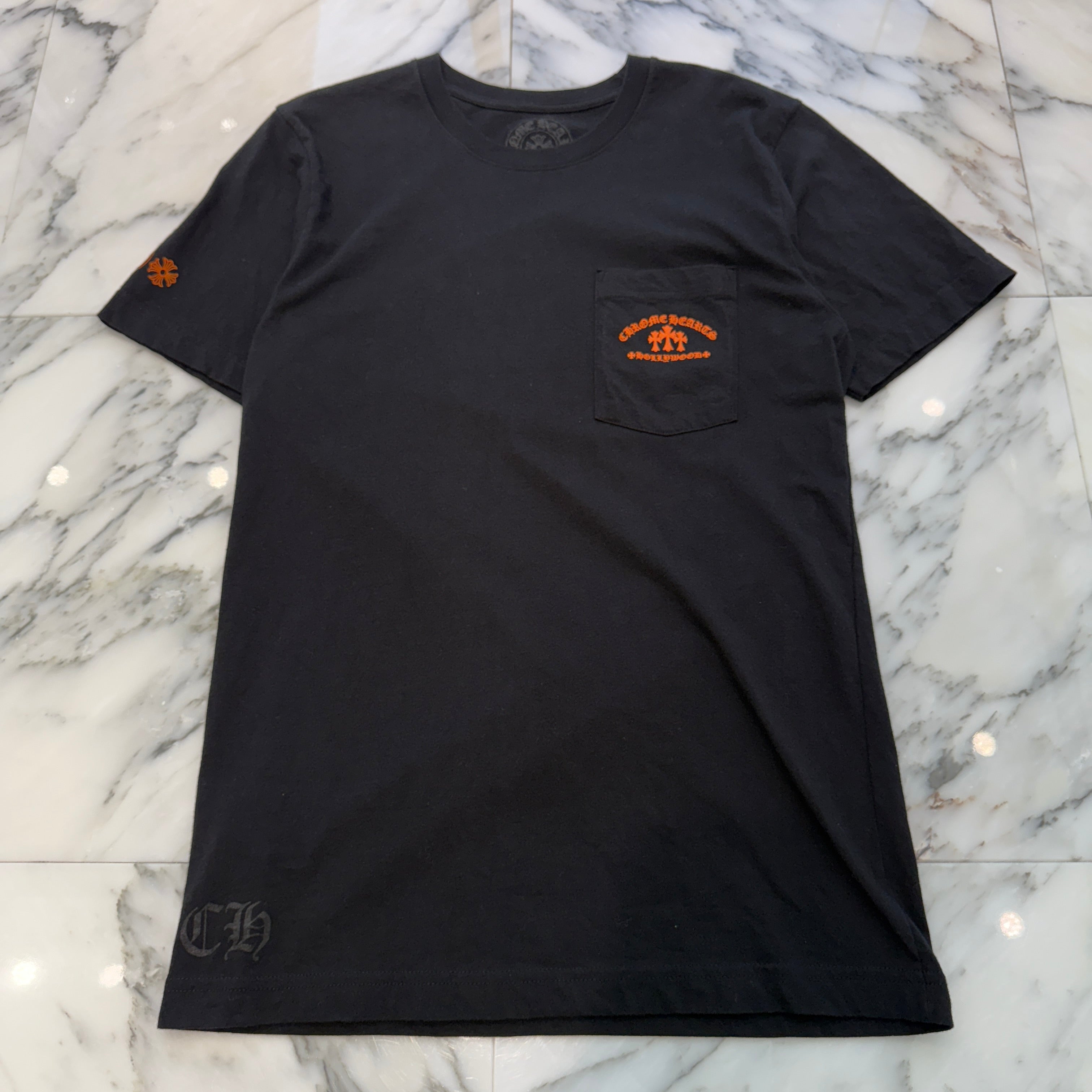 CHROME HEARTS King Taco 3 Cemetery Cross Print Tee Size L クロムハーツ キングタコ 3 セメタリークロス プリント Tシャツ サイズL