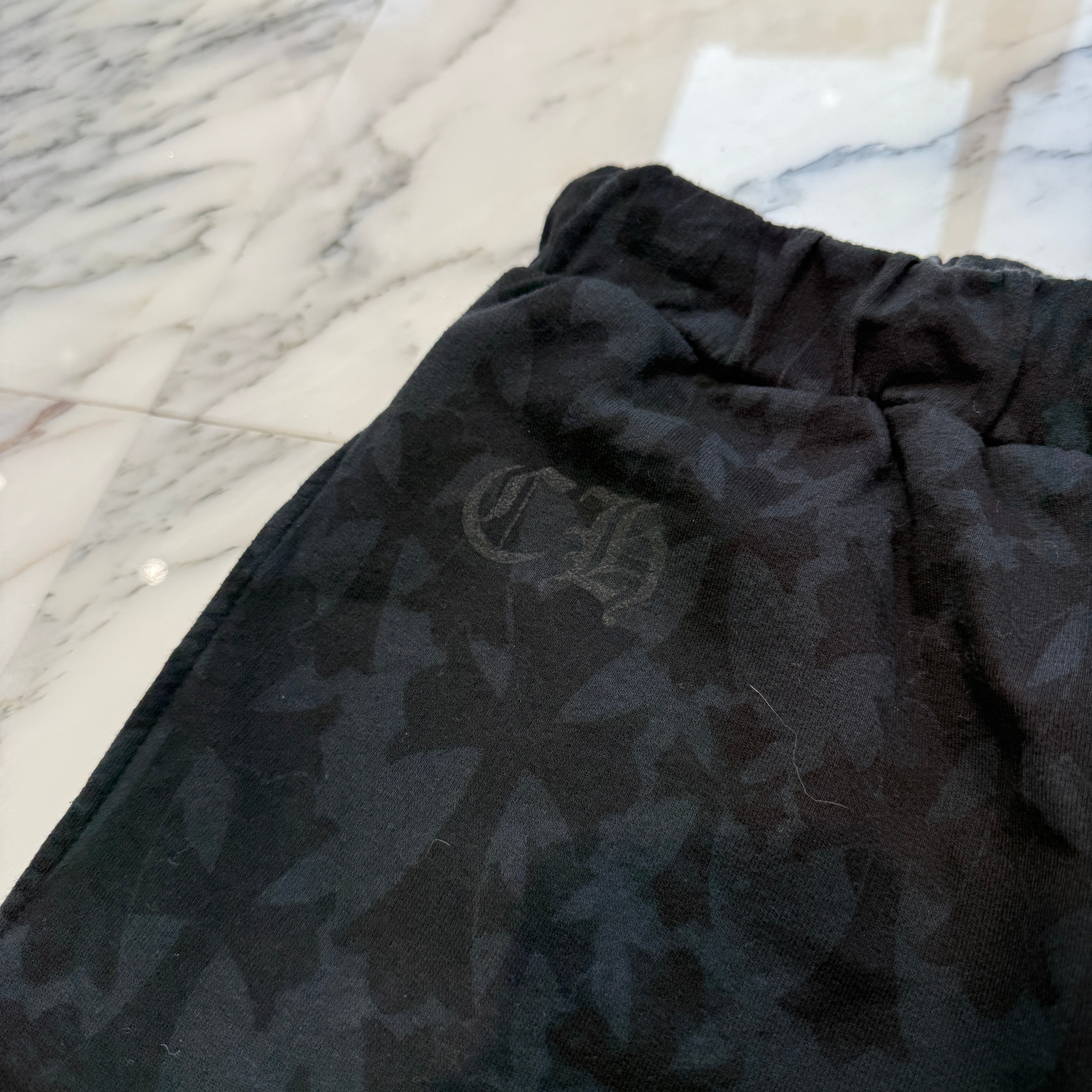 CHROME HEARTS 2024SS Graveyard Cemetery Cross Half Pants Size M クロムハーツ グレイブヤード セメタリークロス ハーフパンツ サイズM