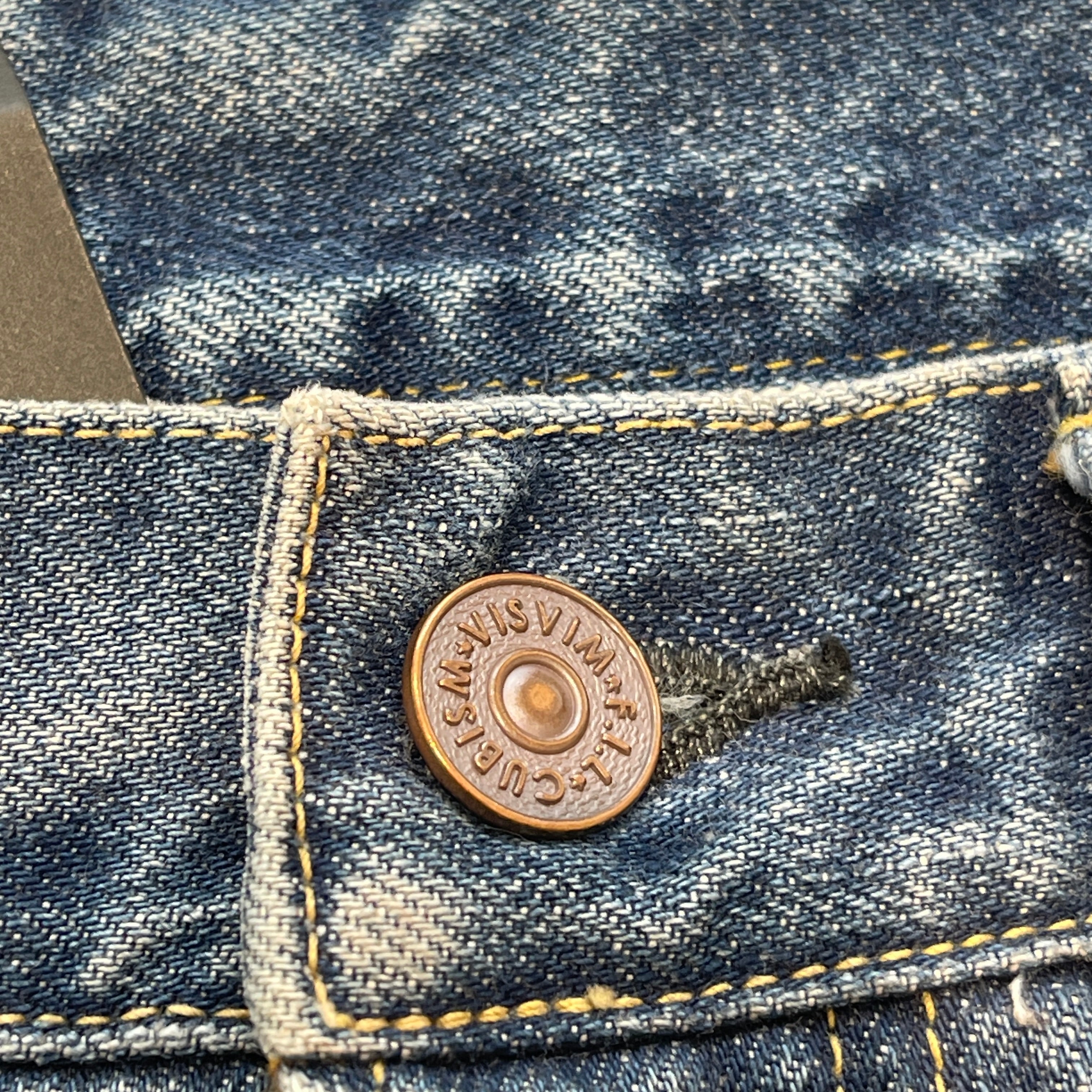 visvim 2024AW SOCIAL SCUL PTURE 01 DAMAGED41 Denim Pants Size 34×30 ヴィズヴィム ソーシャルスカルプチャー 01 ダメージ41 デニムパンツ サイズ34×30