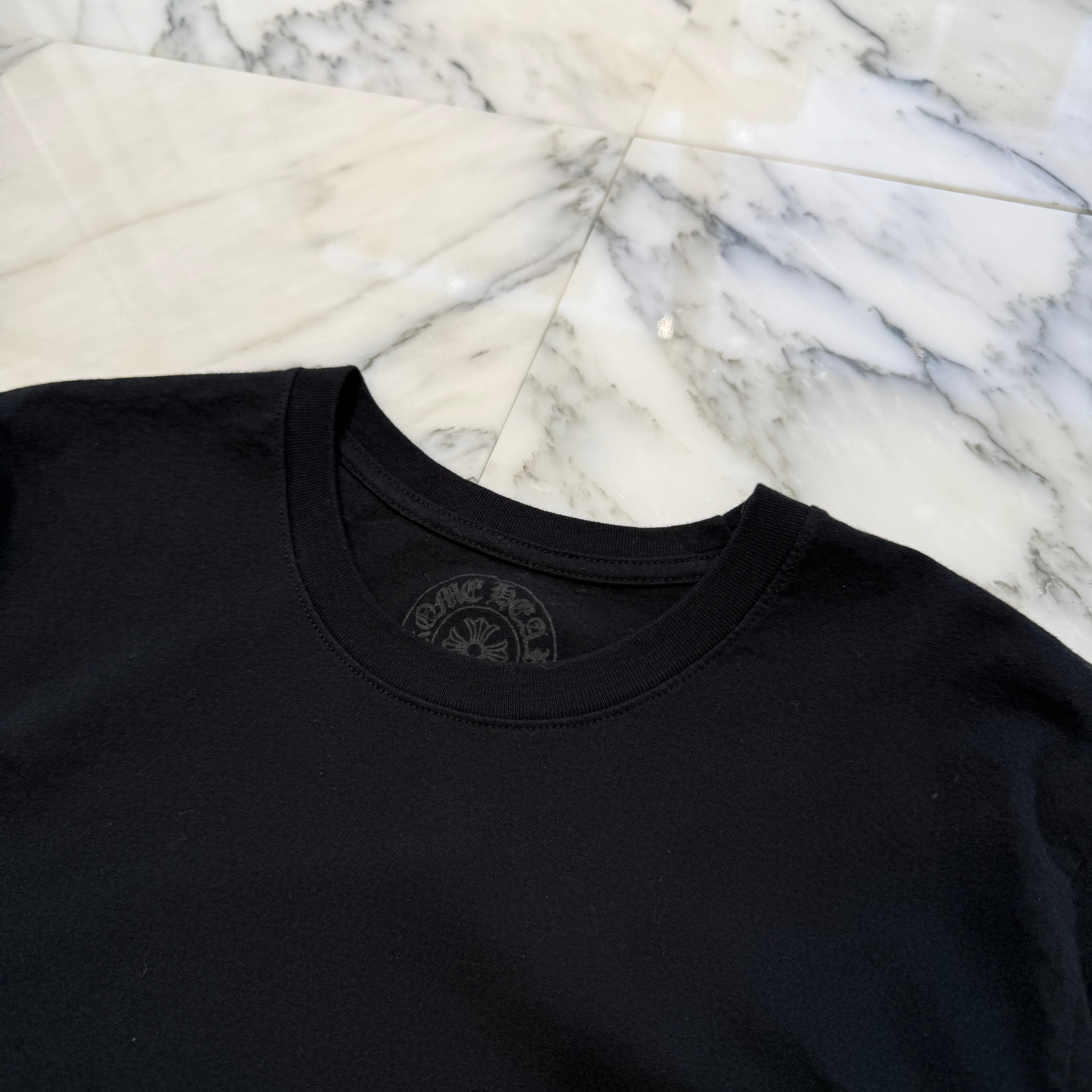 CHROME HEARTS King Taco 3 Cemetery Cross Print Tee Size Ｍ クロムハーツ キングタコ 3 セメタリークロス プリント Tシャツ サイズＭ