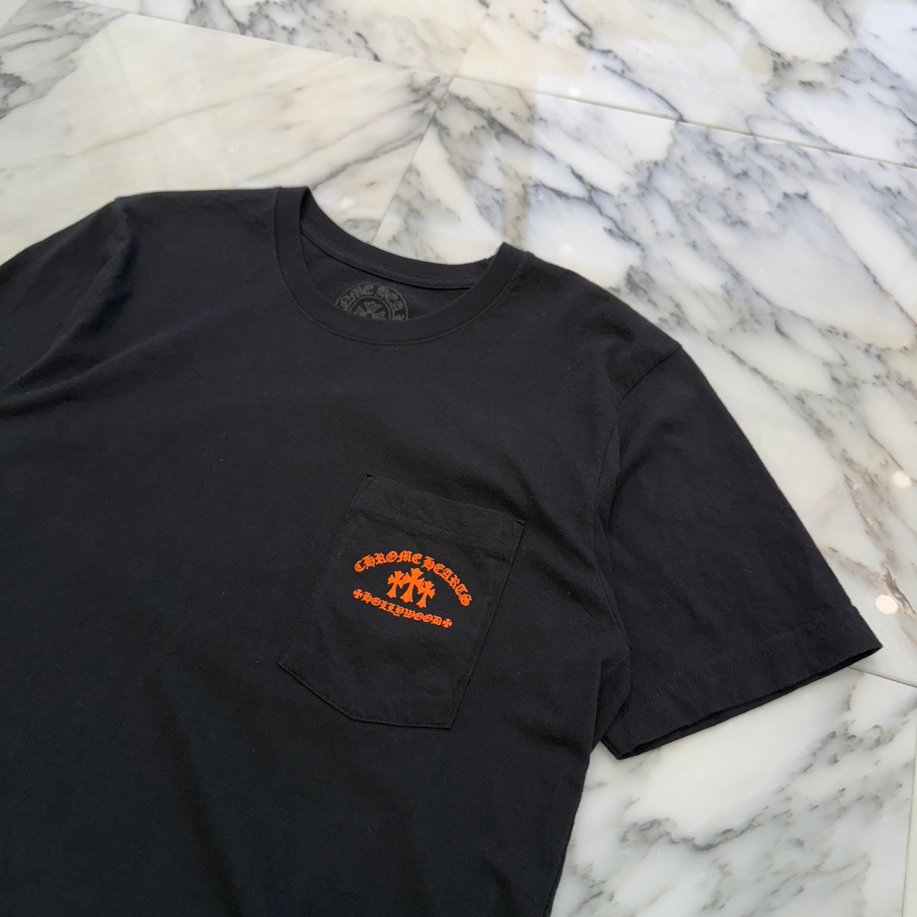 CHROME HEARTS King Taco 3 Cemetery Cross Print Tee Size Ｍ クロムハーツ キングタコ 3 セメタリークロス プリント Tシャツ サイズＭ