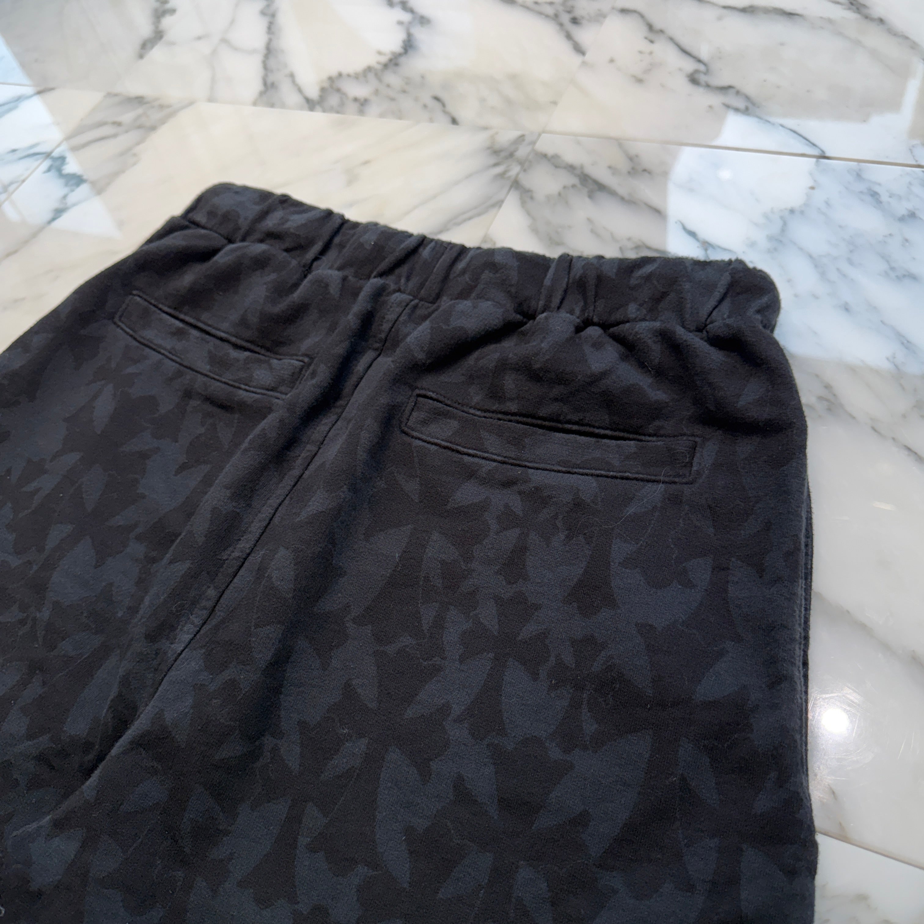 CHROME HEARTS 2024SS Graveyard Cemetery Cross Half Pants Size M クロムハーツ グレイブヤード セメタリークロス ハーフパンツ サイズM