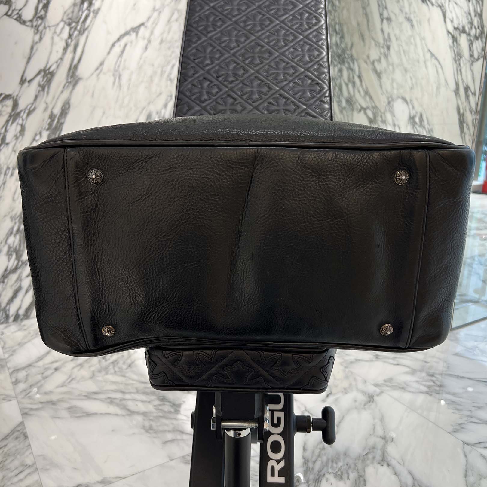 CHROME HEARTS Medium GYM Cemetery Cross Patch Hand Bag クロムハーツ ミディアム ジム セメタリークロスパッチ ハンドバッグ