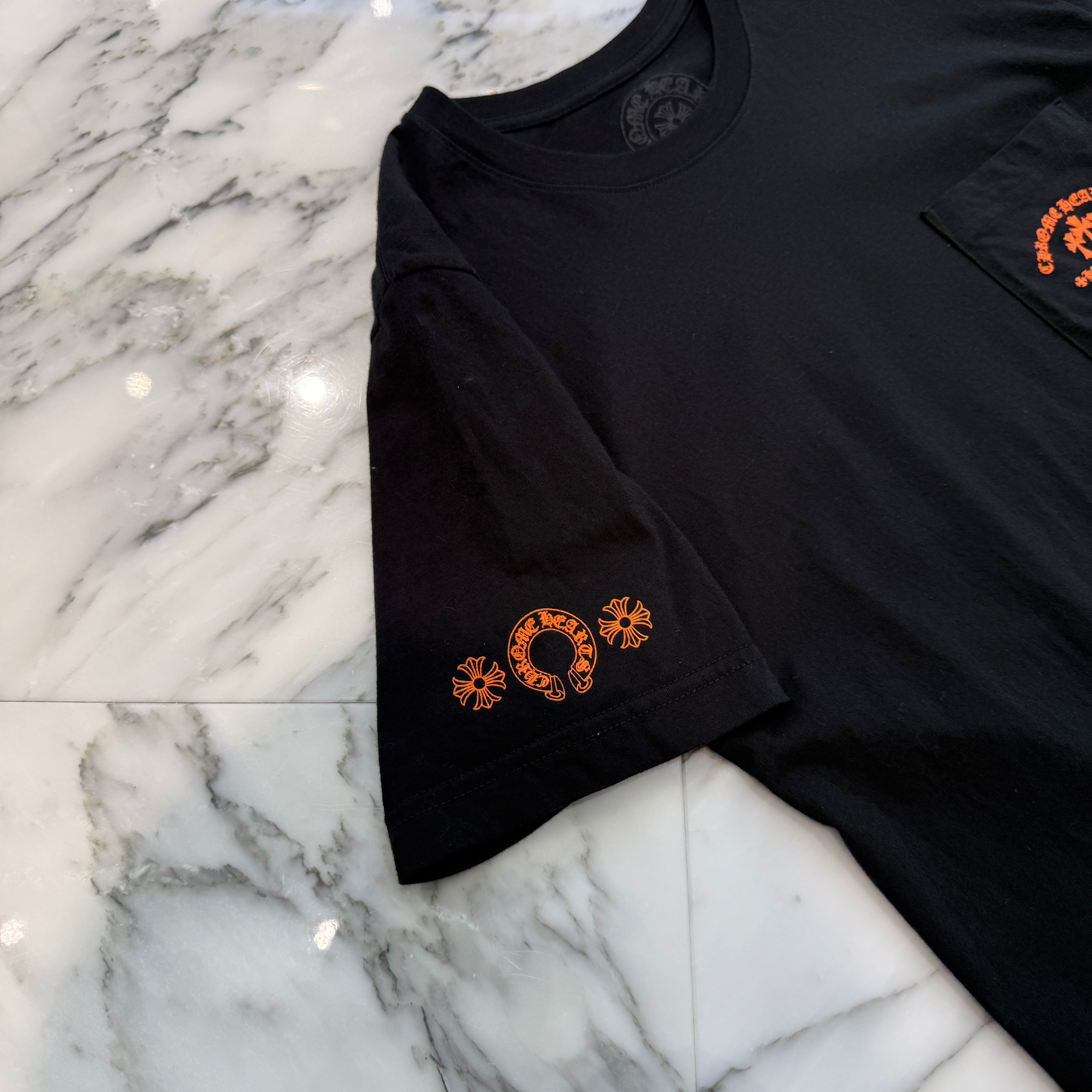 CHROME HEARTS King Taco 3 Cemetery Cross Print Tee Size Ｍ クロムハーツ キングタコ 3 セメタリークロス プリント Tシャツ サイズＭ