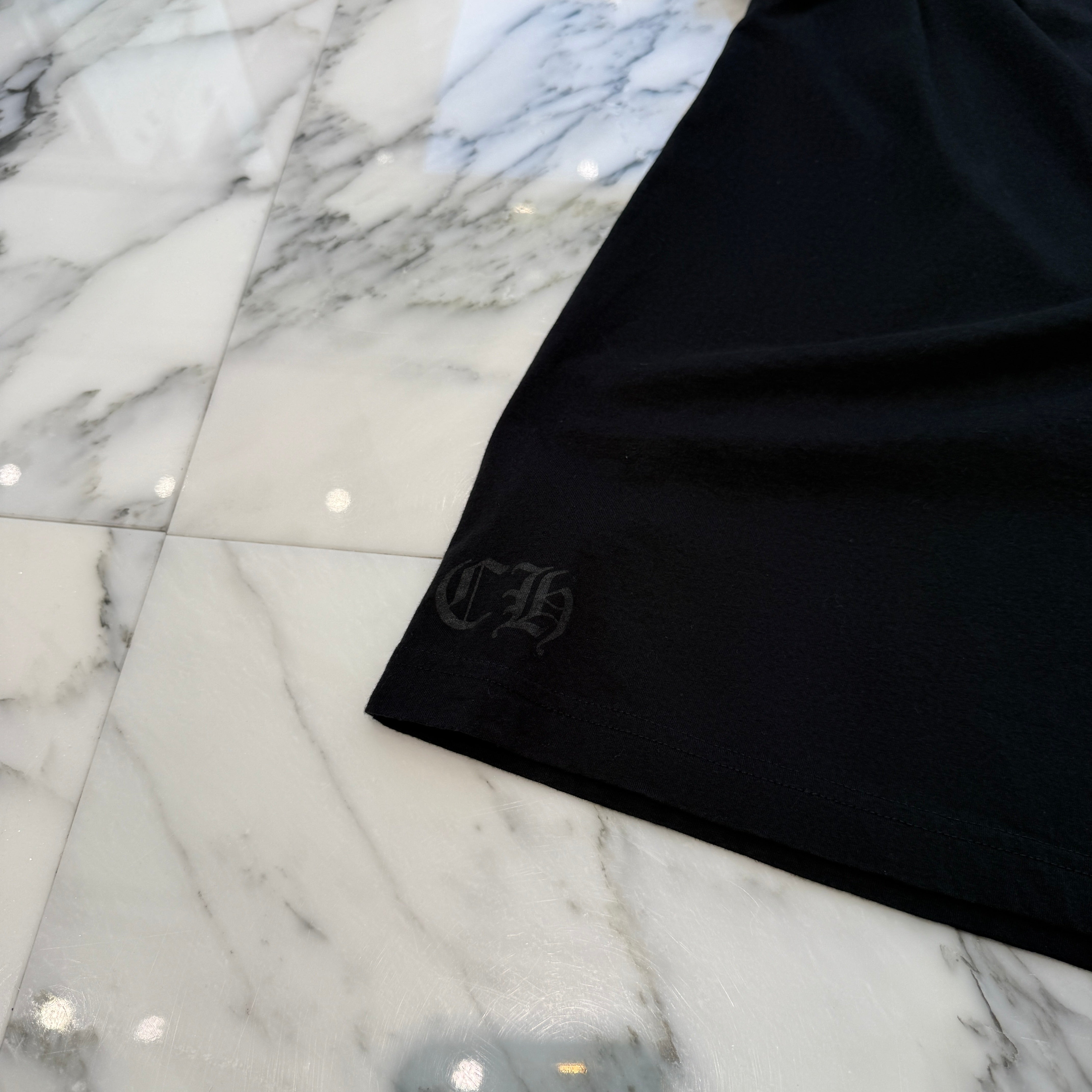 CHROME HEARTS King Taco 3 Cemetery Cross Print Tee Size Ｍ クロムハーツ キングタコ 3 セメタリークロス プリント Tシャツ サイズＭ