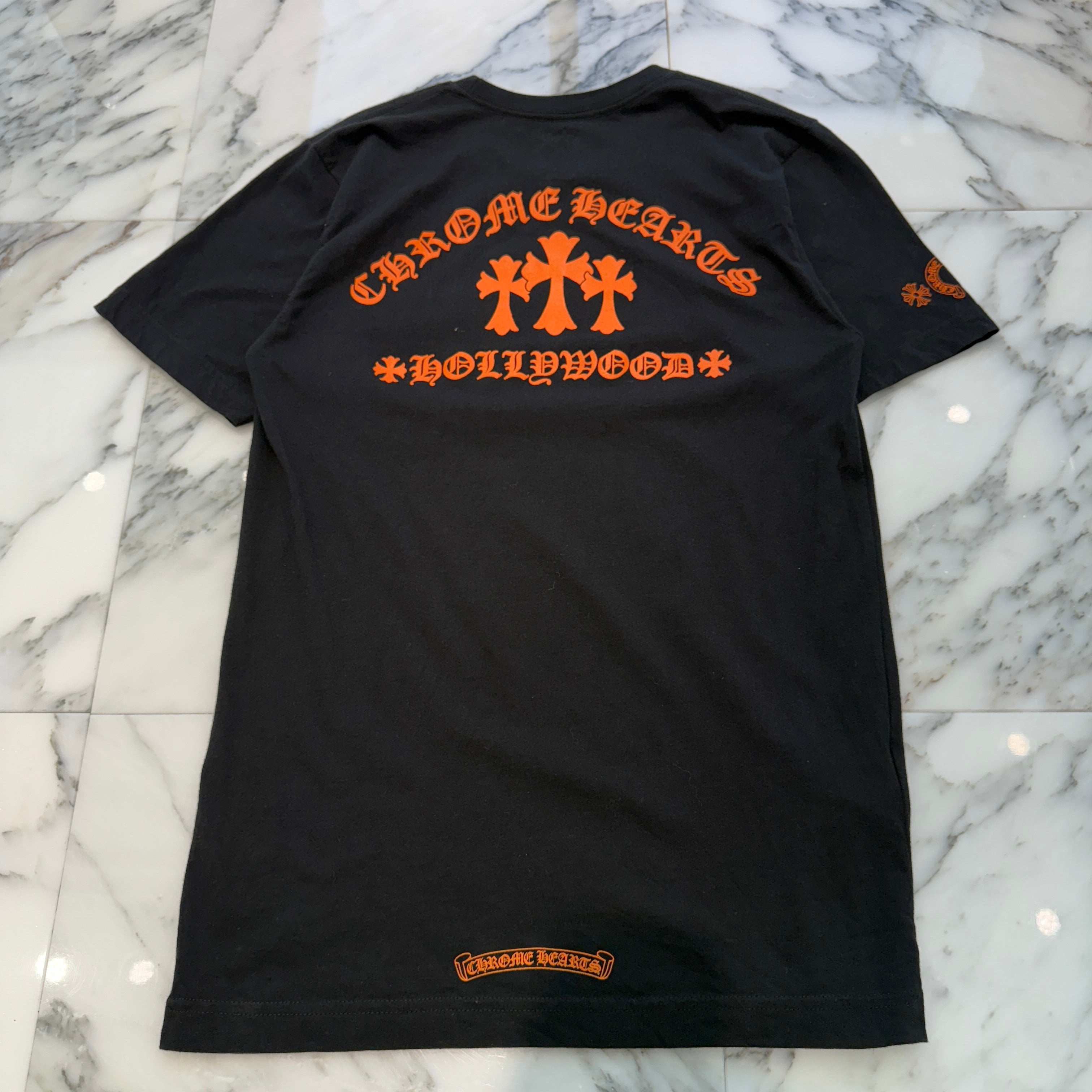CHROME HEARTS King Taco 3 Cemetery Cross Print Tee Size L クロムハーツ キングタコ 3 セメタリークロス プリント Tシャツ サイズL