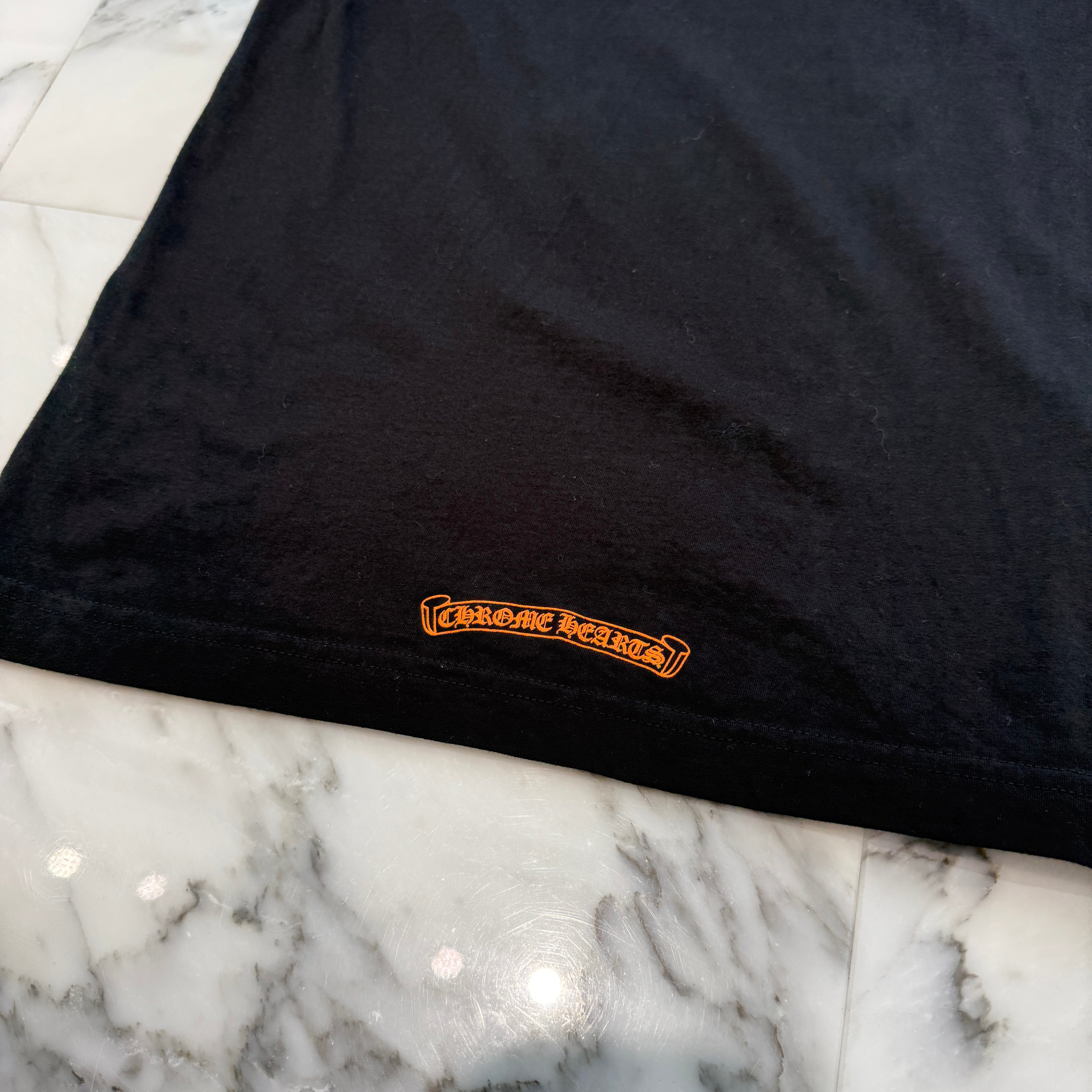 CHROME HEARTS King Taco 3 Cemetery Cross Print Tee Size Ｍ クロムハーツ キングタコ 3 セメタリークロス プリント Tシャツ サイズＭ