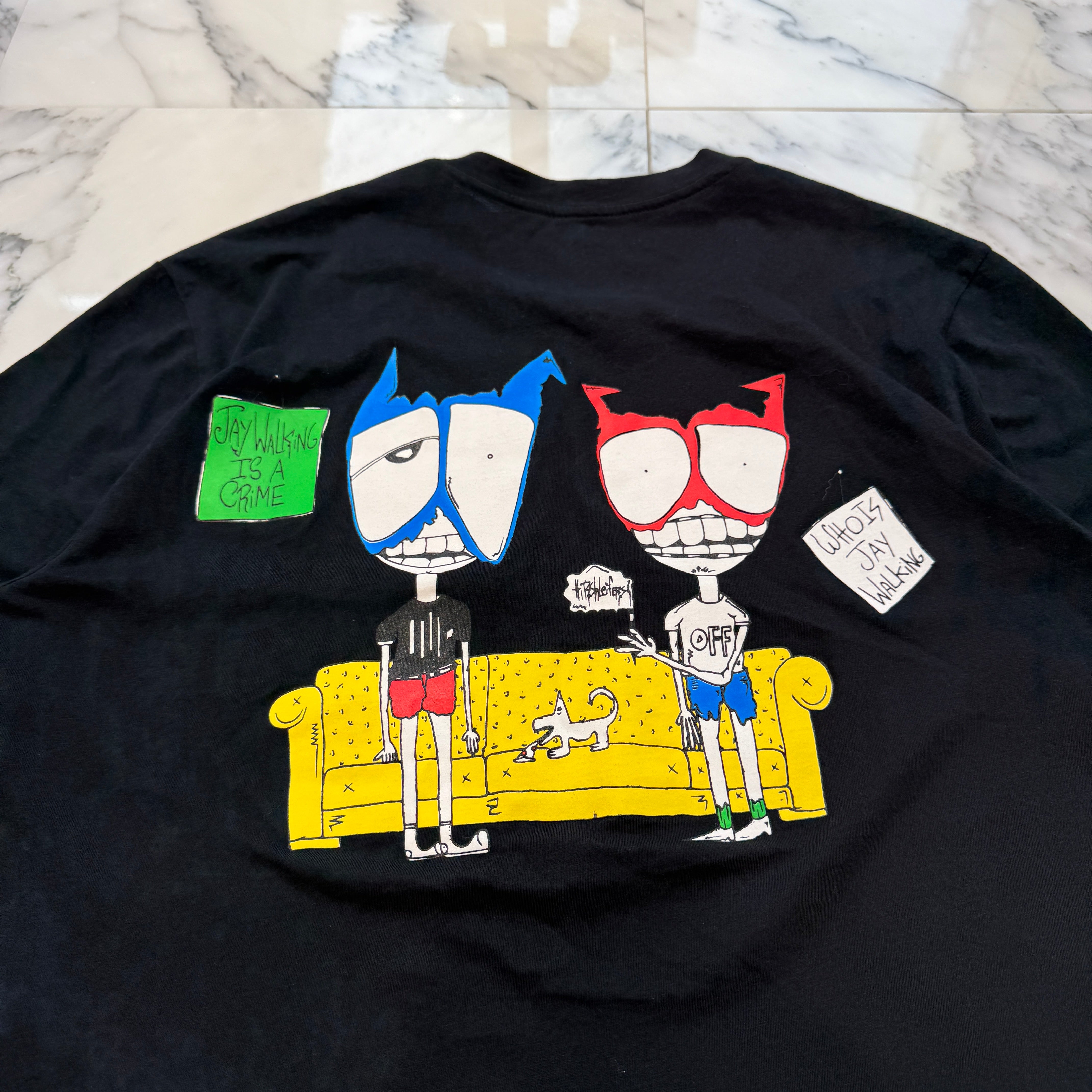 CHROME HEARTS × Matty Boy TEE Lサイズ CHROME HEARTS × MATTY BOY JAY WALKING Tee size L クロム