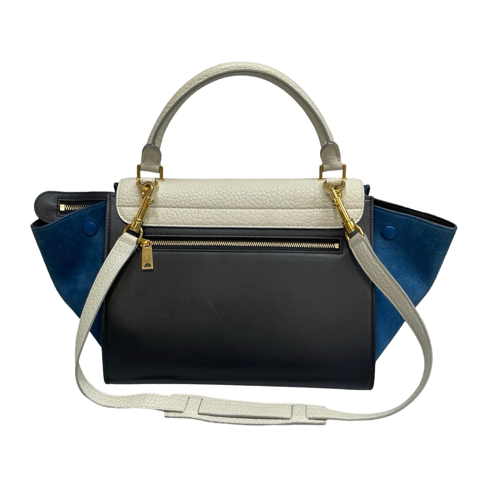 直営ショッパー付♪CELINE trapeze モノグラム コットン ミニ 直営ショッパー付♪CELINE trapeze モノグラム コットン ミニ