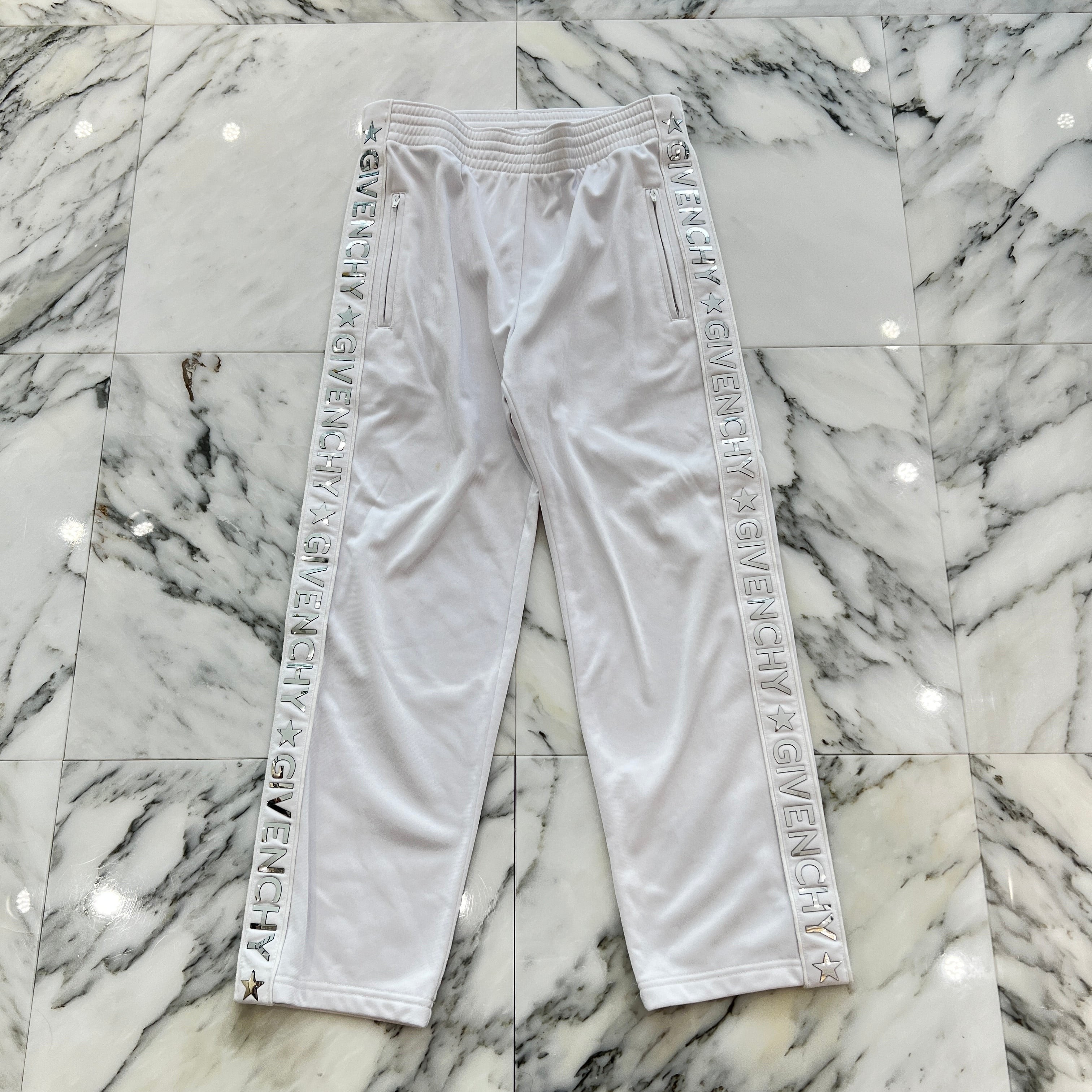 GIVENCHY Metallic Logo Set Up BW601X300P BW501K300P Size 38/34 ジバンシー メタルロゴ セットアップ サイズ38/34