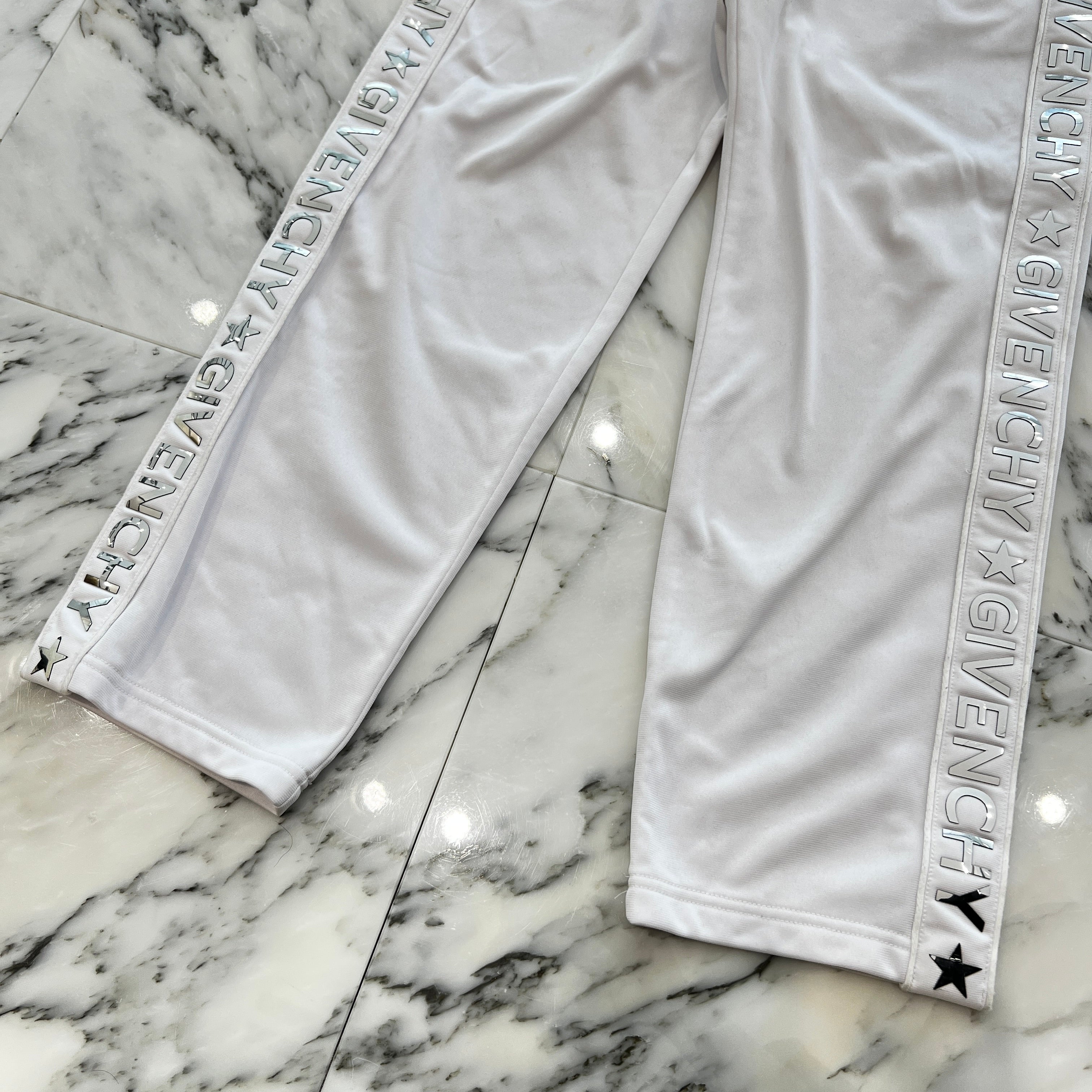 GIVENCHY Metallic Logo Set Up BW601X300P BW501K300P Size 38/34 ジバンシー メタルロゴ セットアップ サイズ38/34