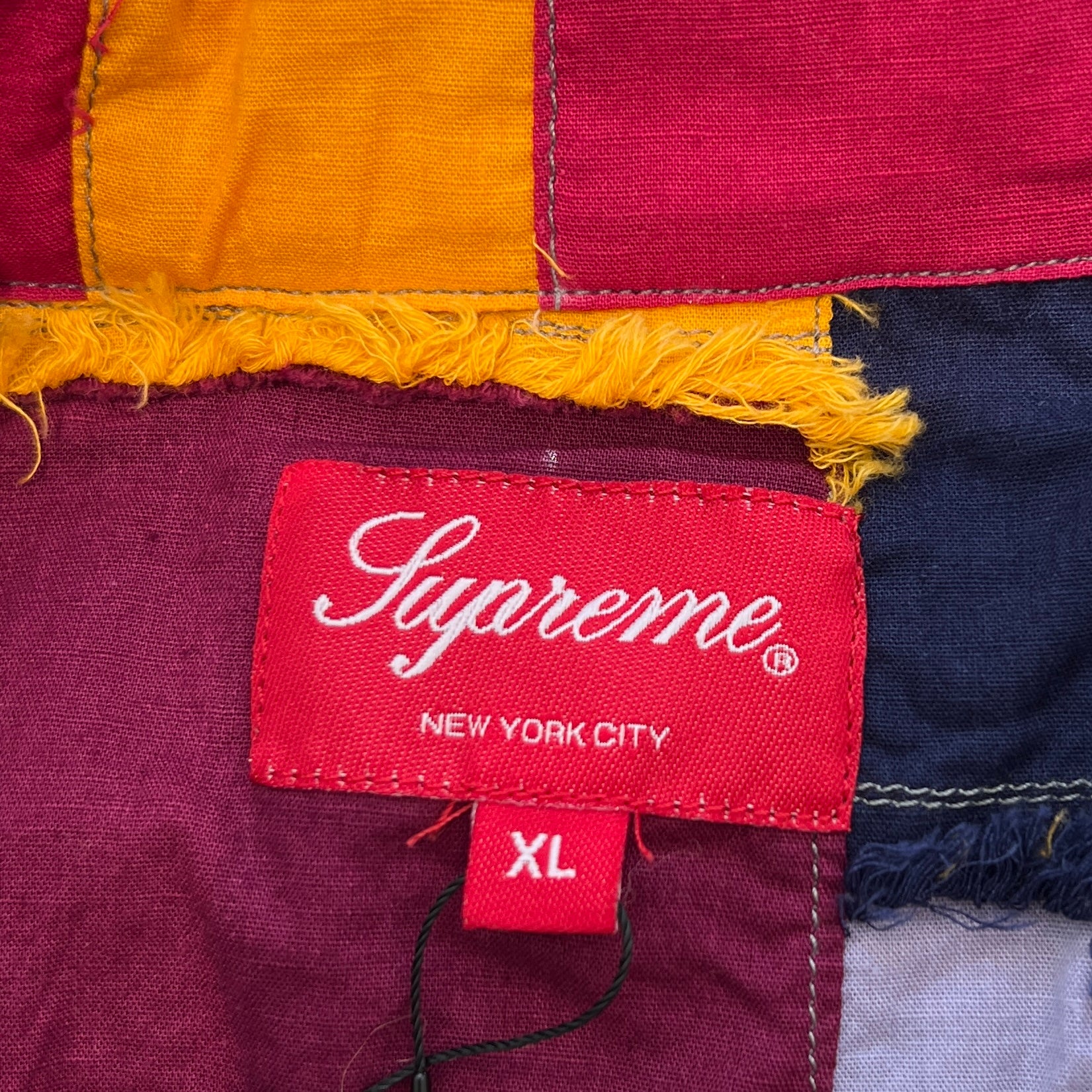 Supreme 2023SS Patchwork Short Sleeve Shirt Size XL シュプリーム パッチワーク ショートスリーブシャツ サイズXL